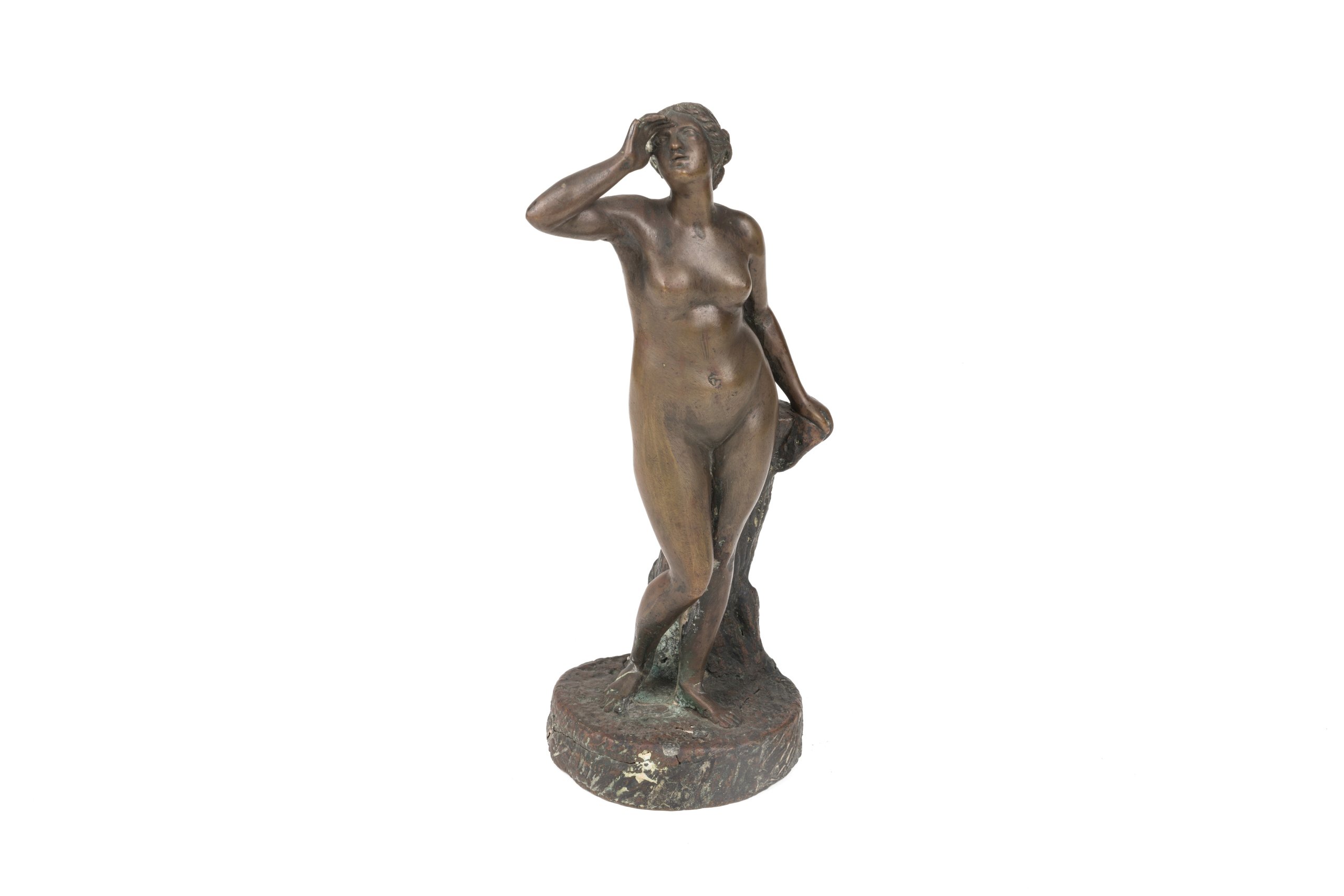 Bronze statuette made late 19th century