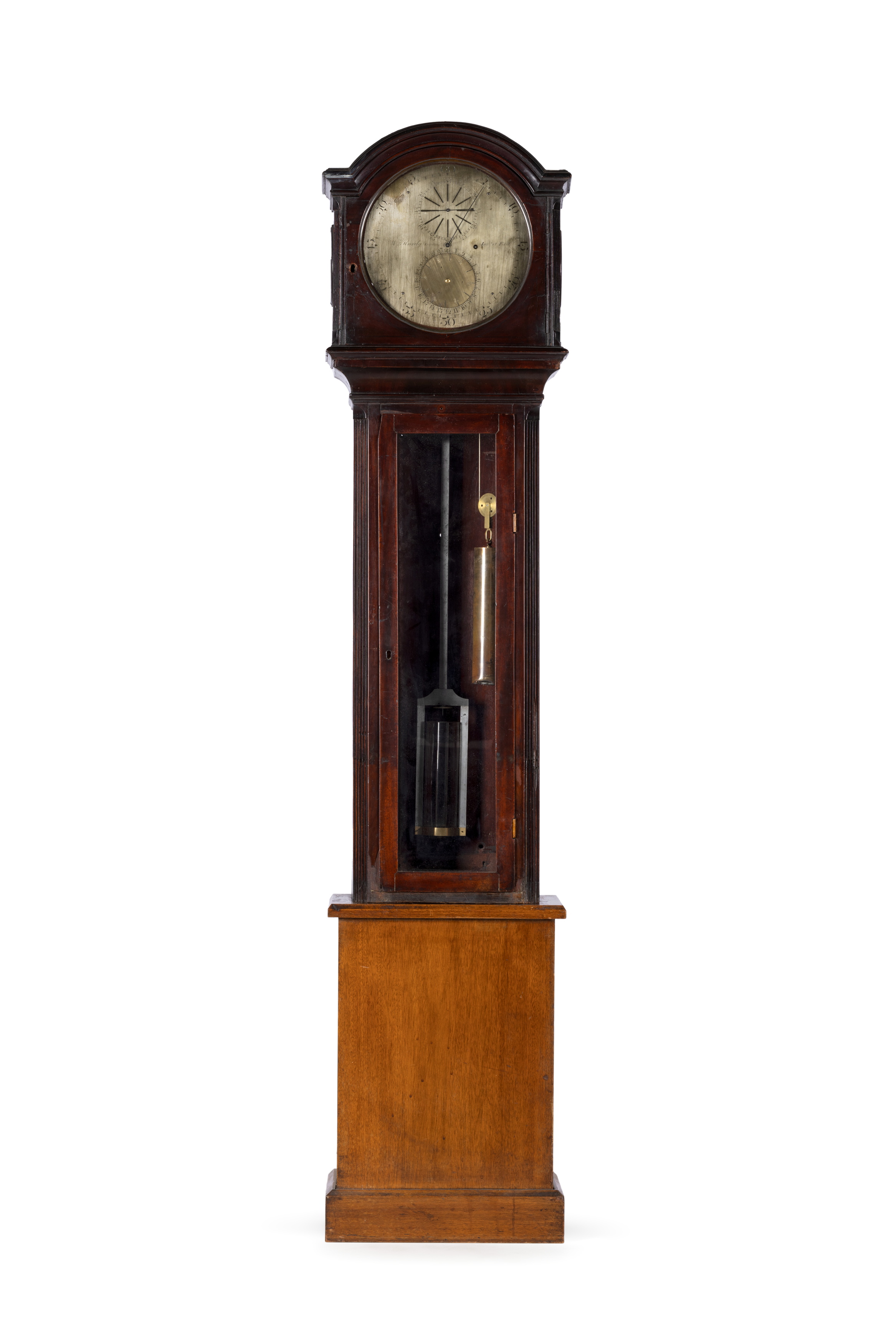 Sidereal-time regulator clock made by William Hardy