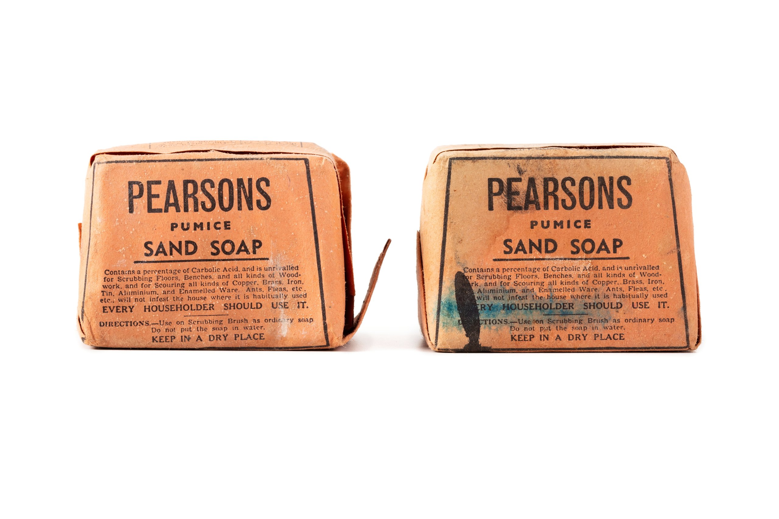 Pearson's pumice soap in packaging