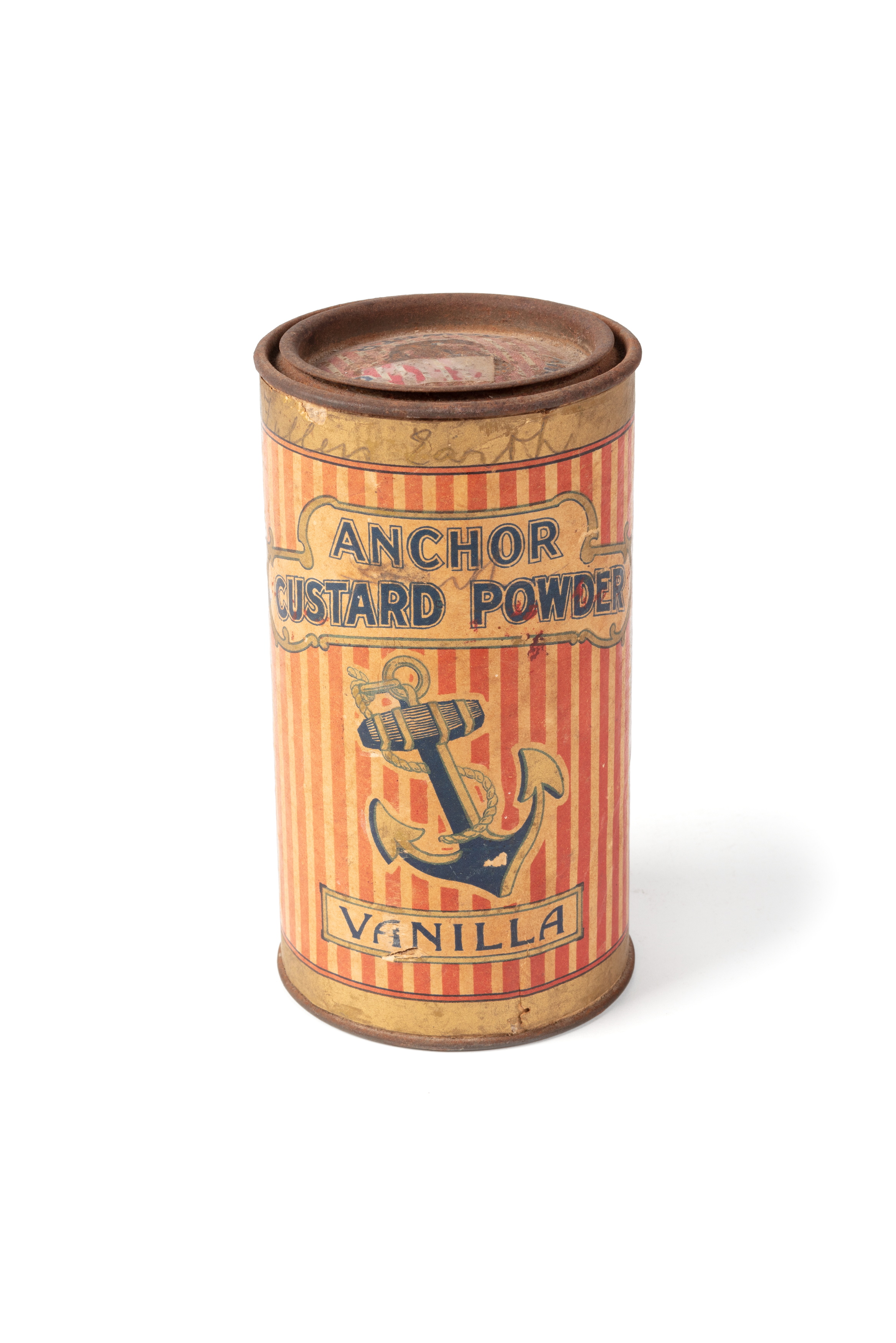 'Anchor' custard powder tin