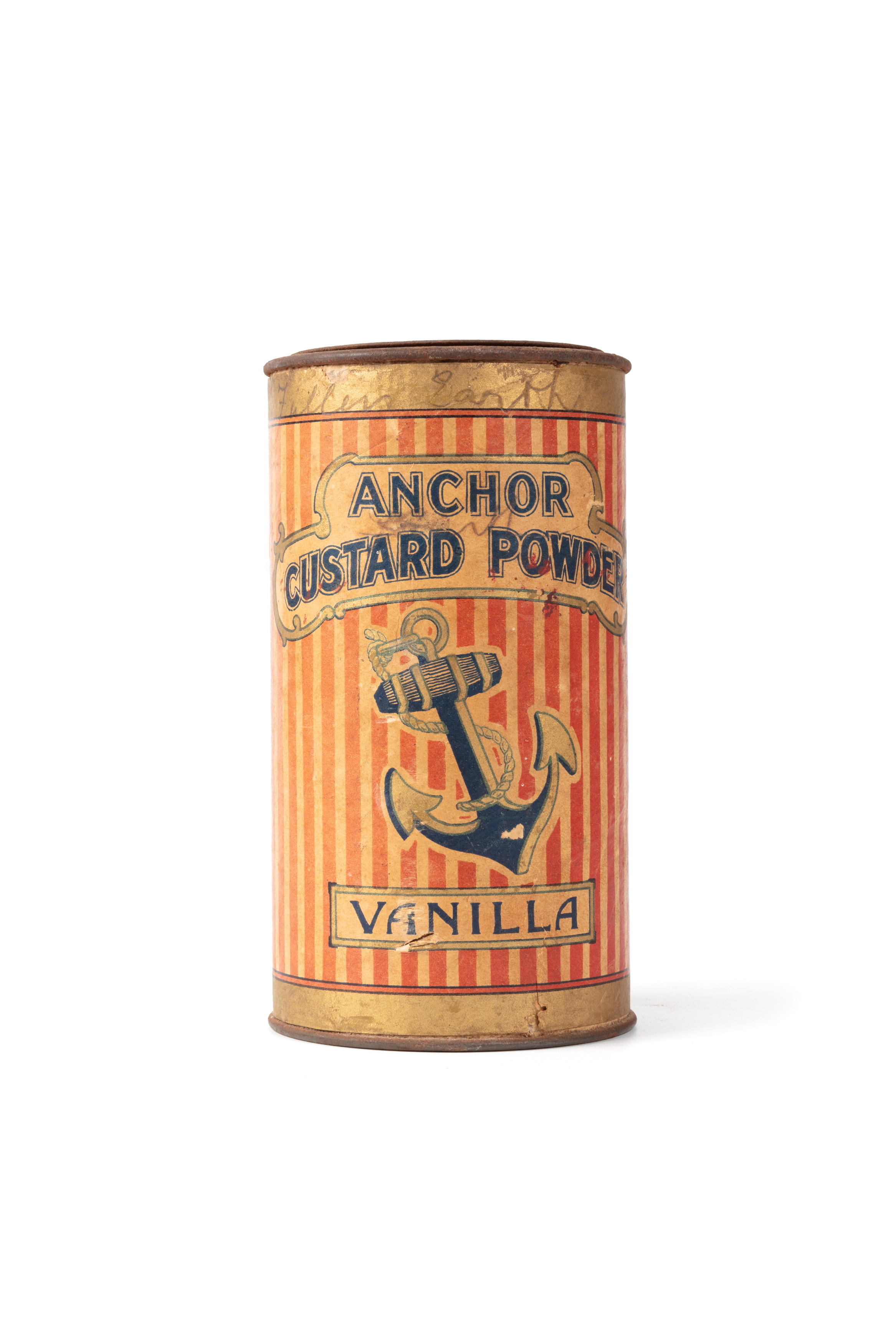 'Anchor' custard powder tin