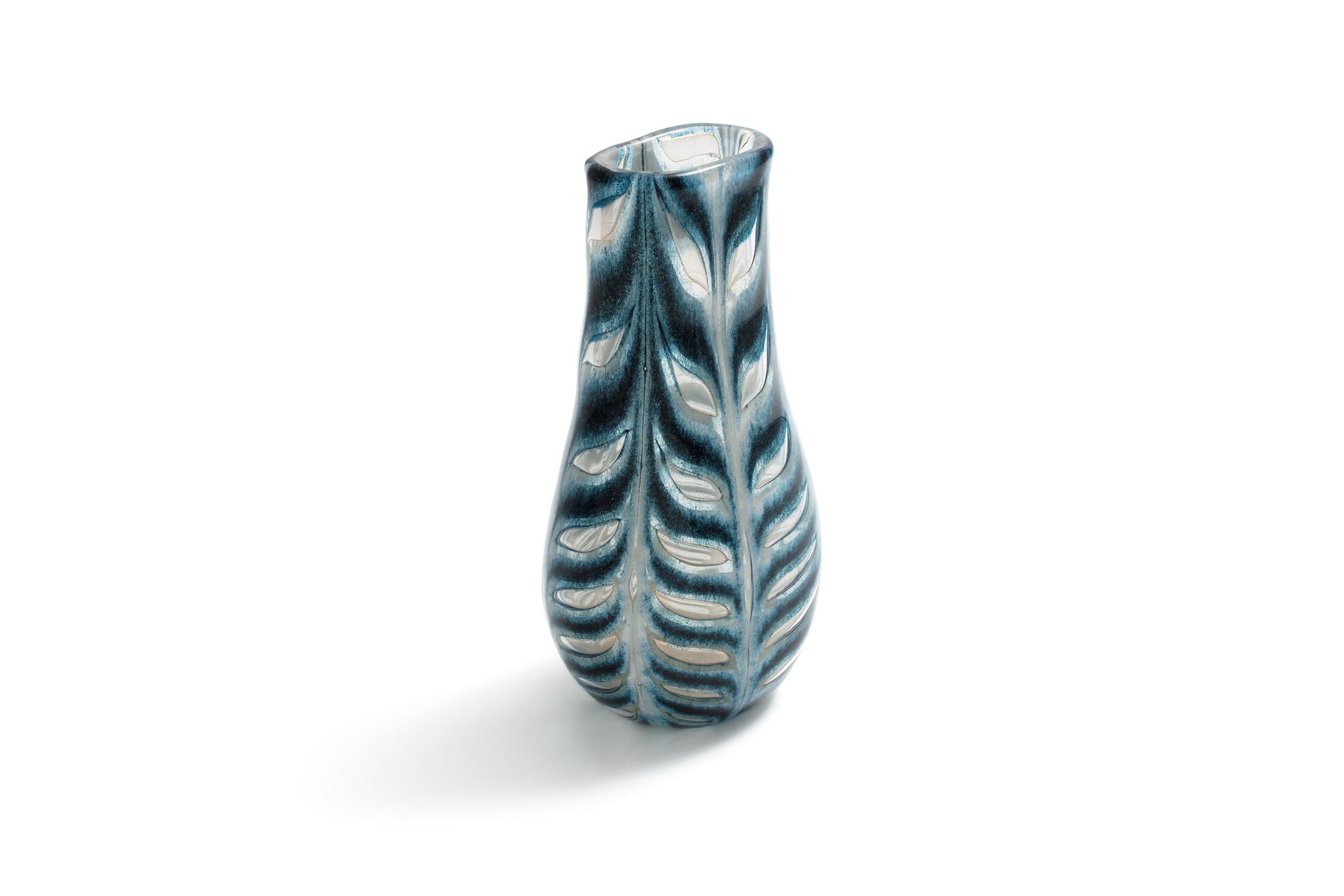 Powerhouse Collection - Graffito Barbarico glass vase by Barovier