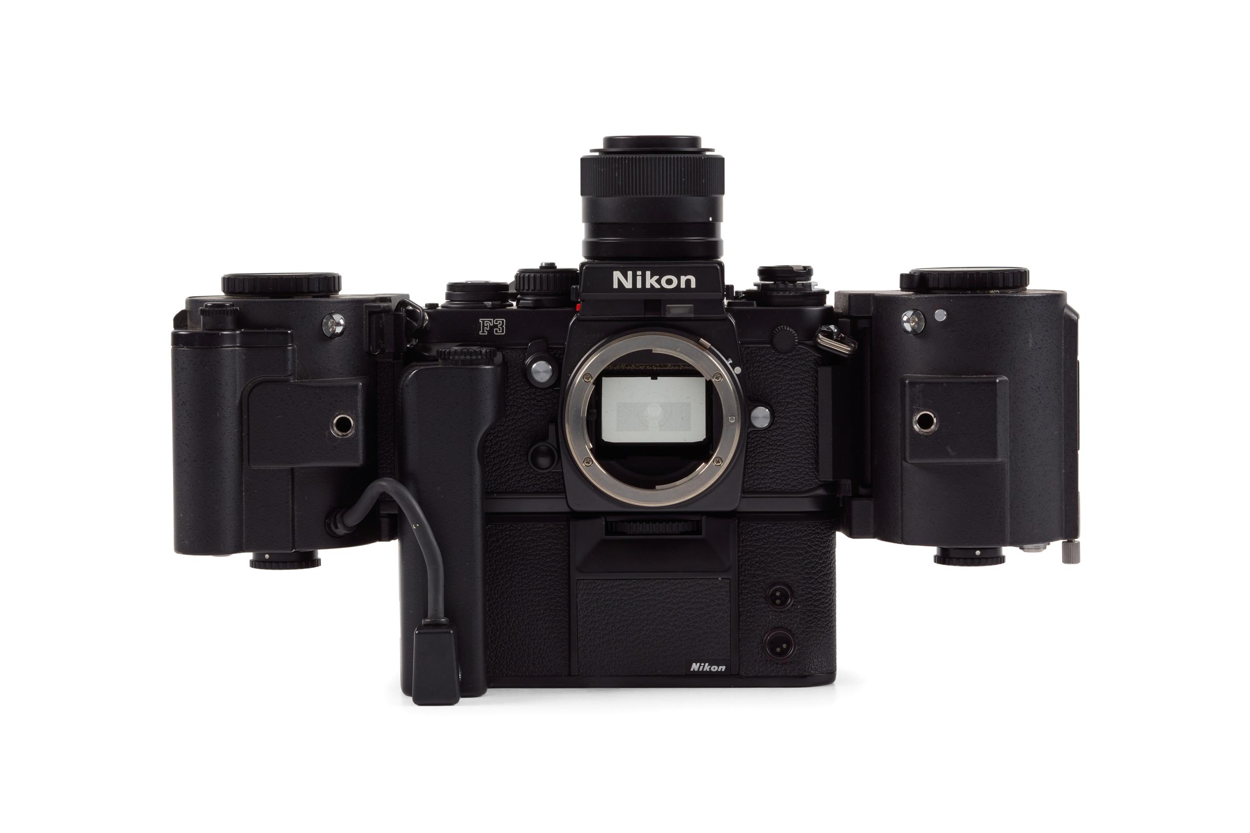 Powerhouse Collection - Nikon F3 Camera with motordrive attachment Powerhouse Collection - Nikon F3 Camera with motordrive attachment