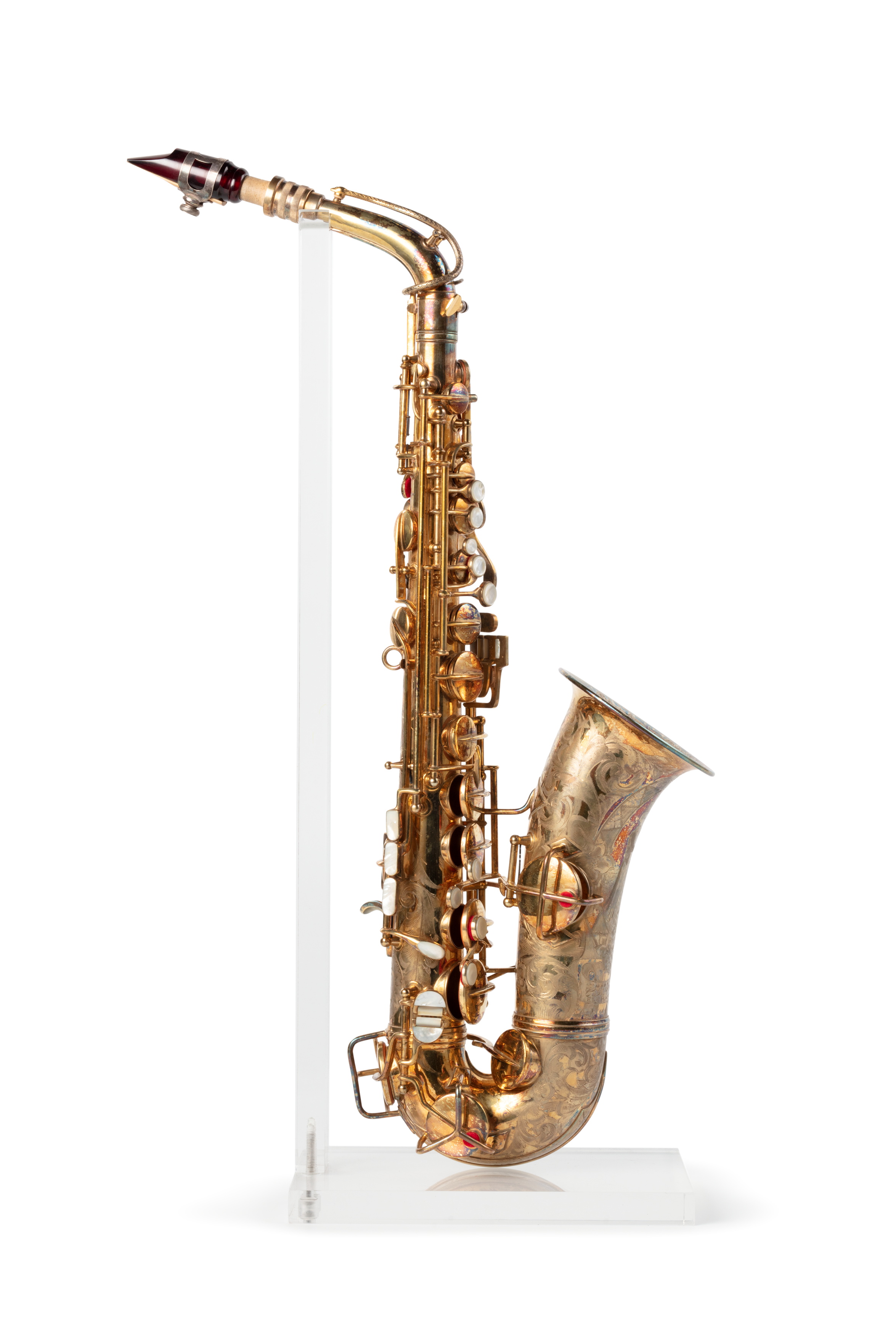 Alto saxophone by J E Becker