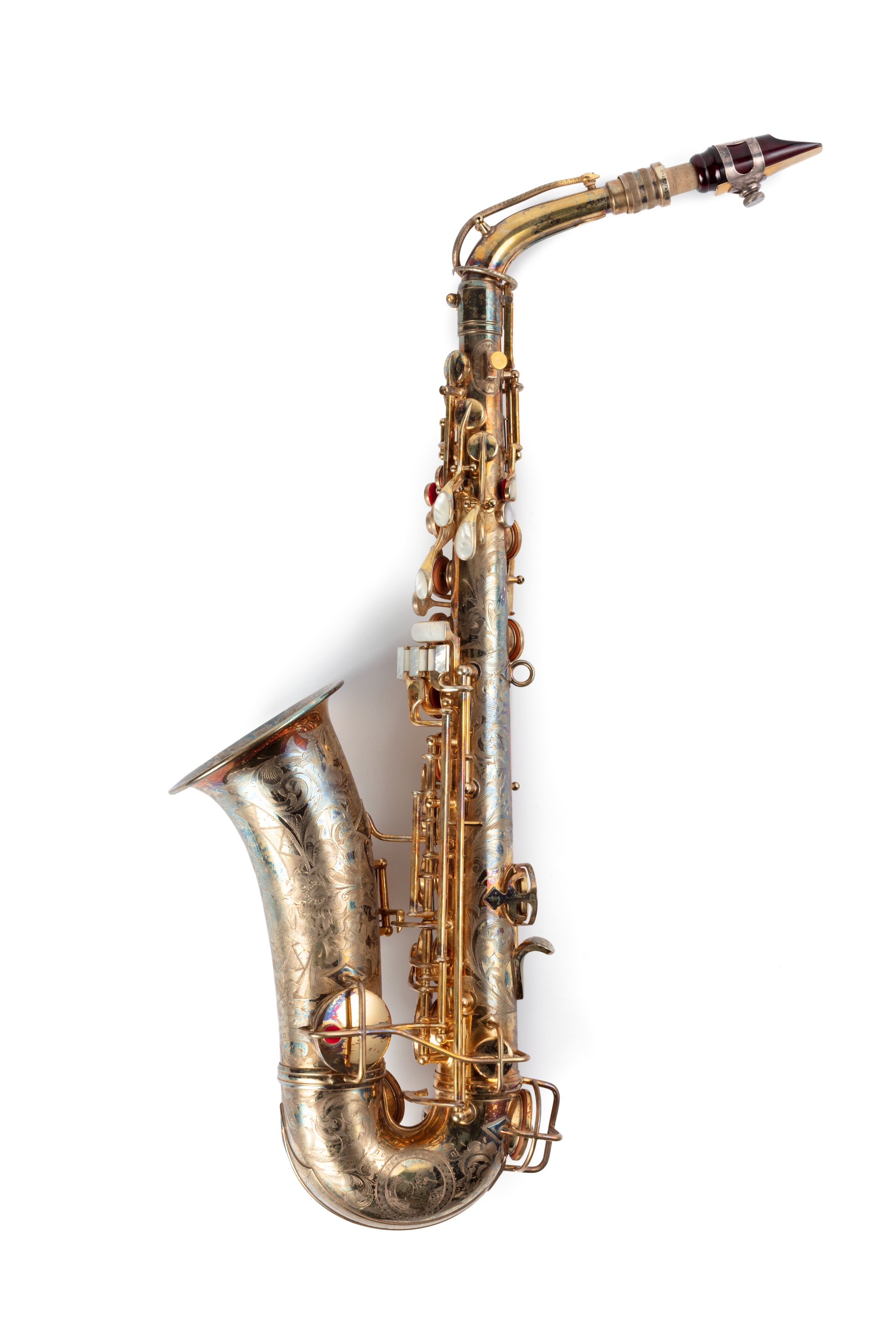 Alto saxophone by J E Becker