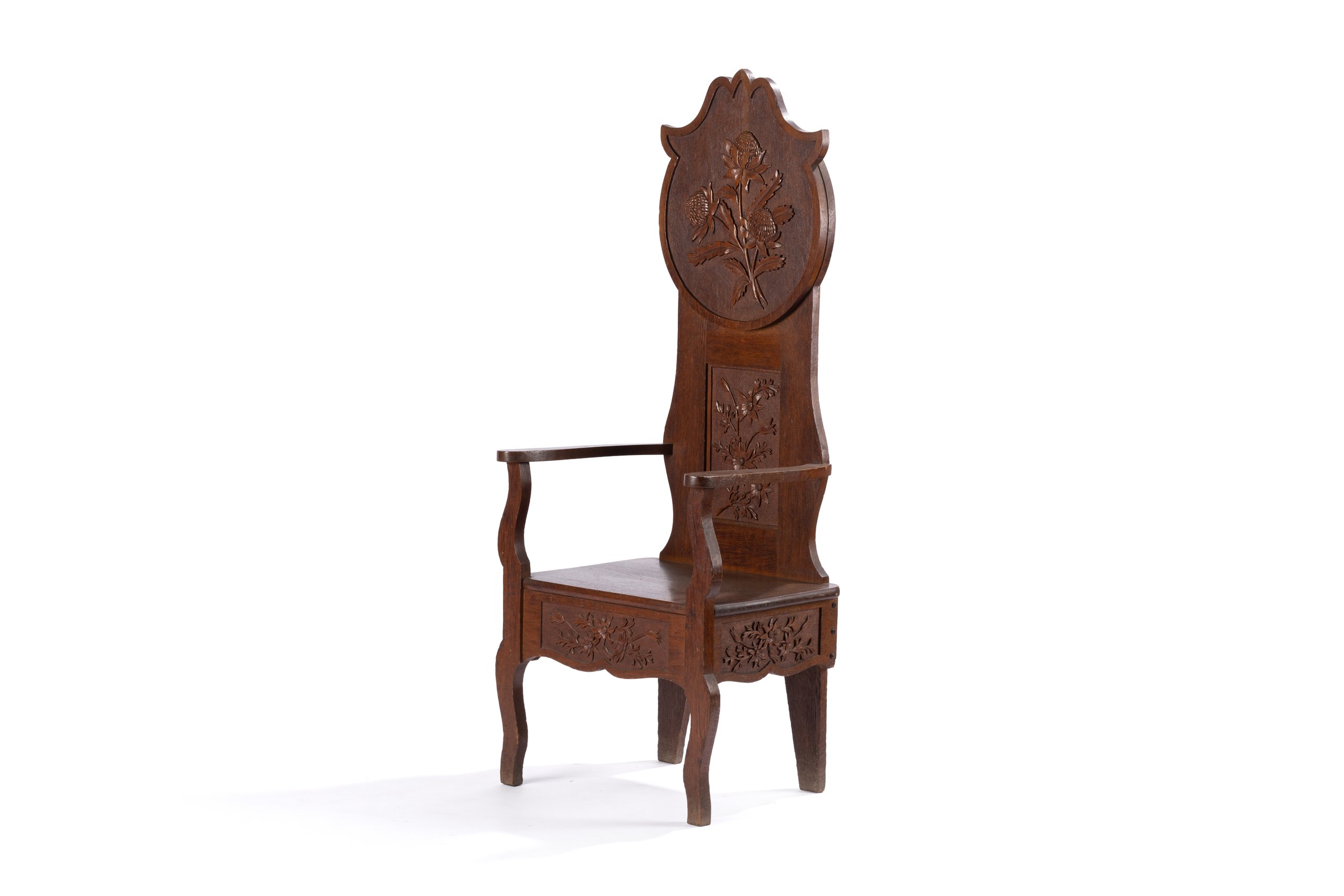 Oak armchair