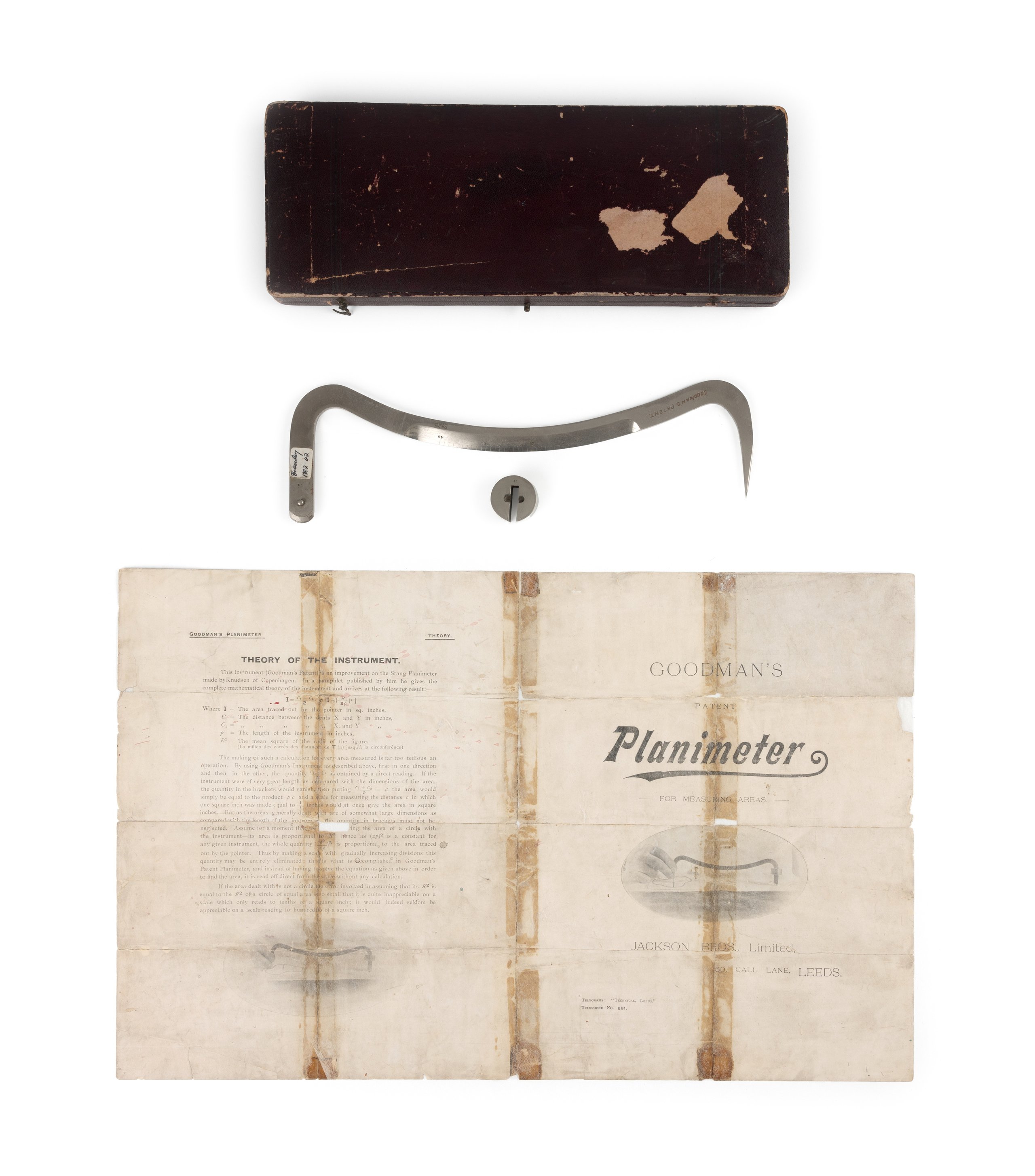 Goodman's hatchet planimeter