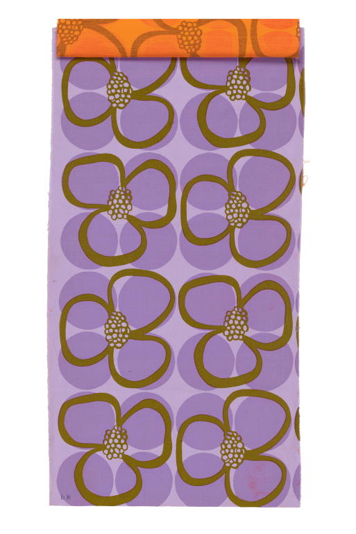 Textile swatch designed by 'Mary and Vicki'