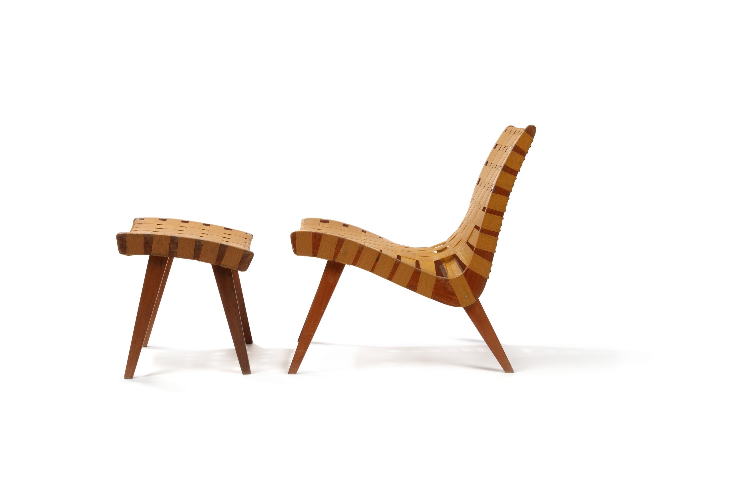 Chair and stool by Douglas Snelling