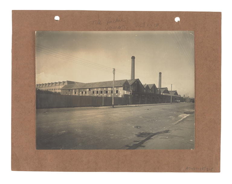 Photograph of Wunderlich tile factory