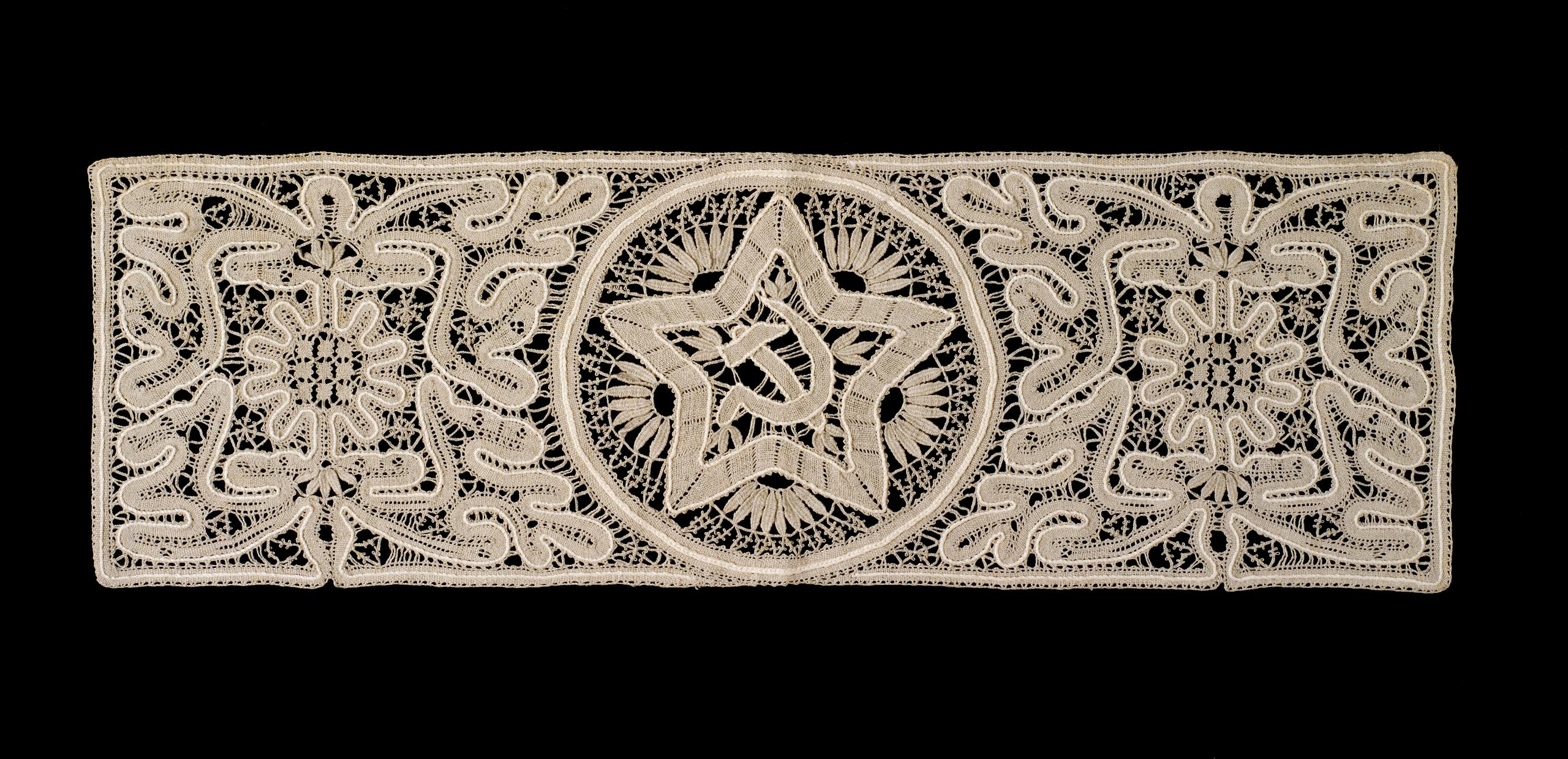Powerhouse Collection - Bobbin lace panel, 1930-1935