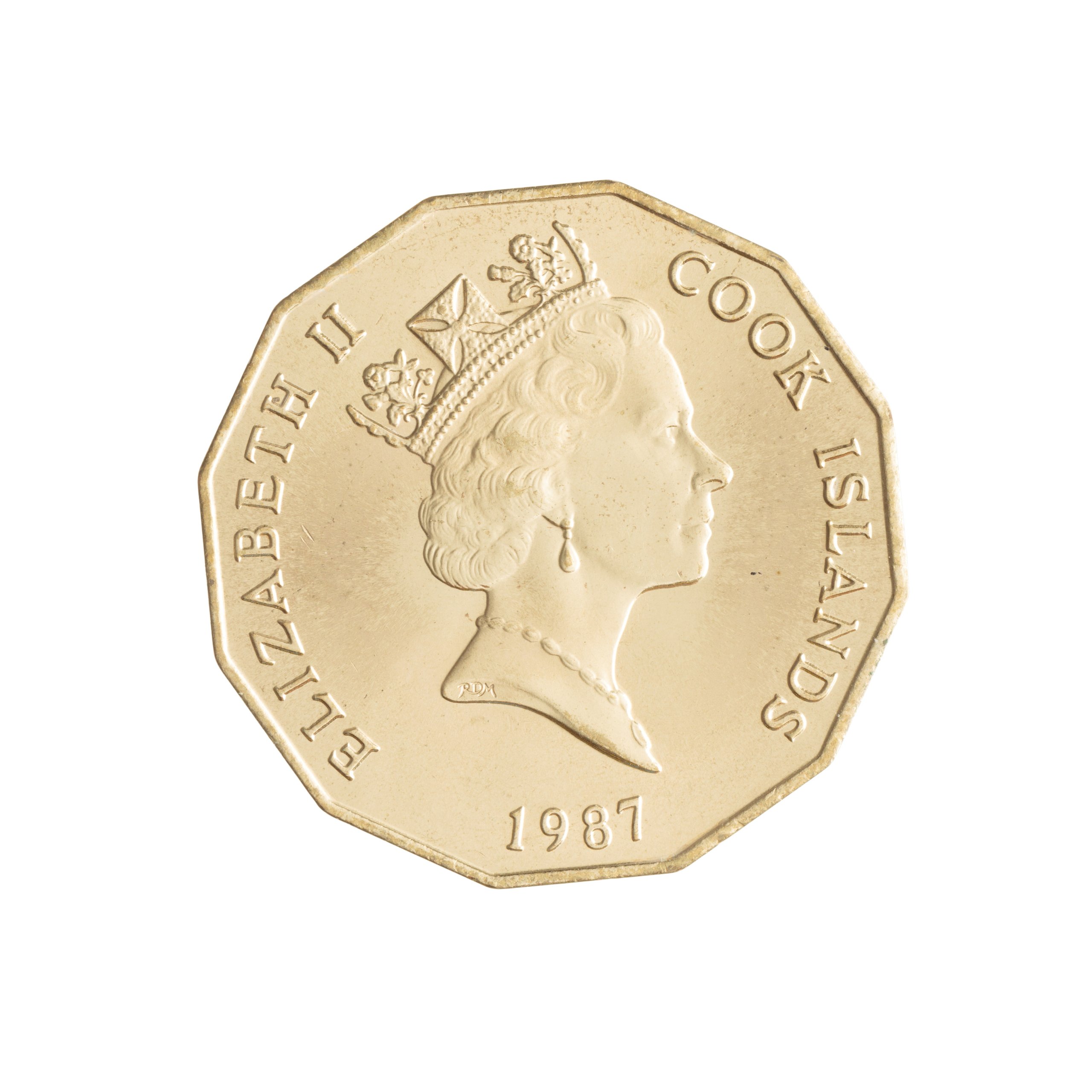 Cook Islands Five Dollar coin