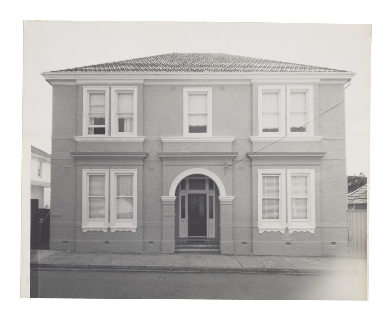 Photograph of the former home of Lawrence Hargrave in Point Piper