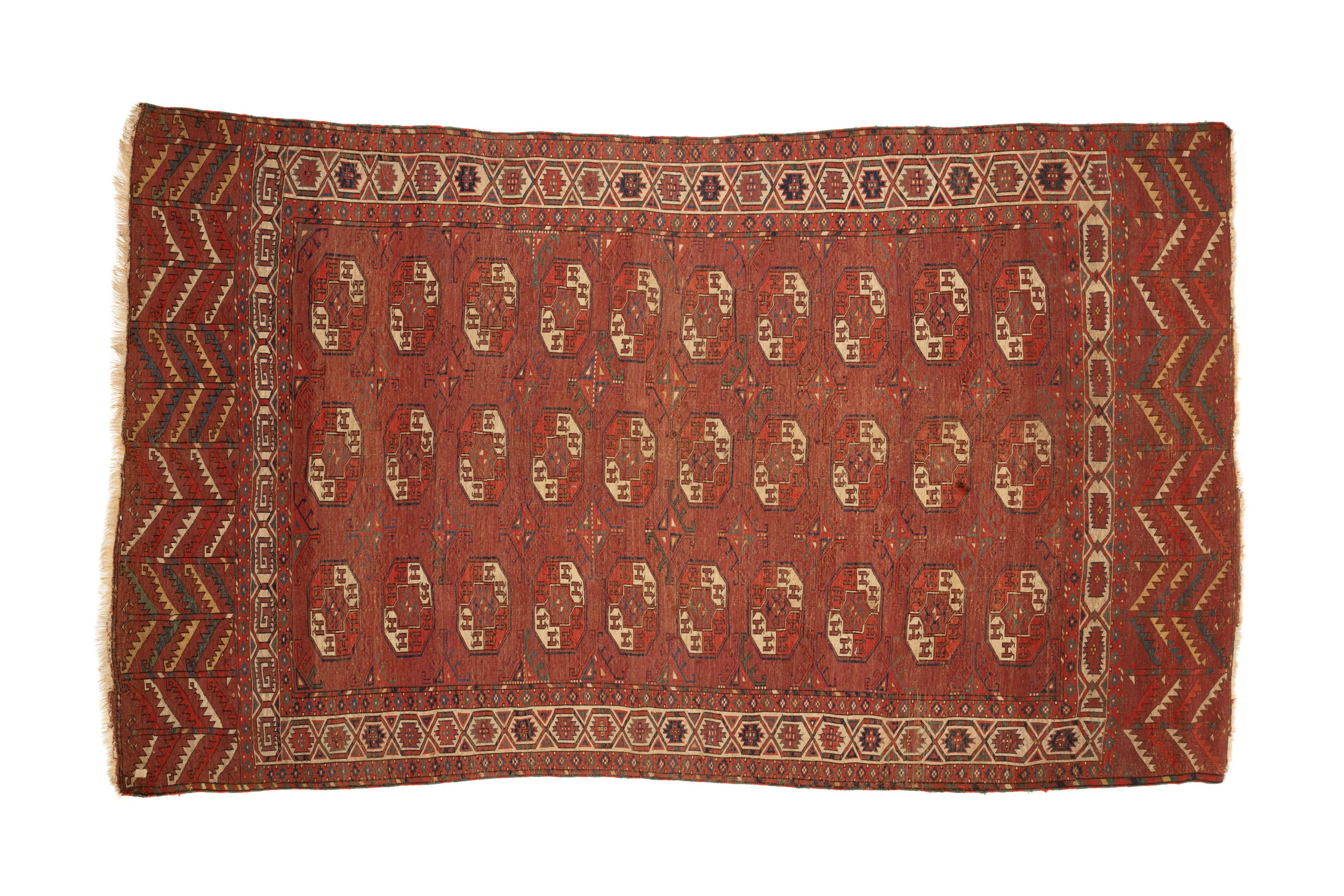 Main carpet (khali), Yomut Turkmen