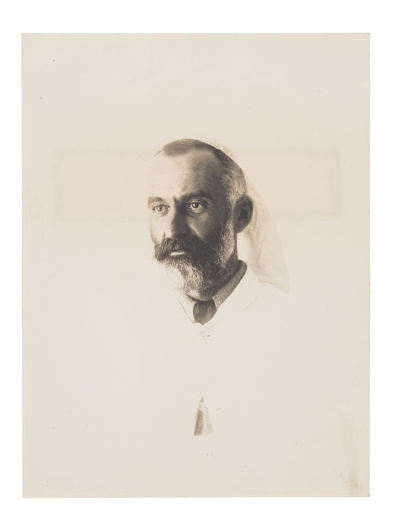 Photograph of Lawrence Hargrave after his illness of typhoid fever