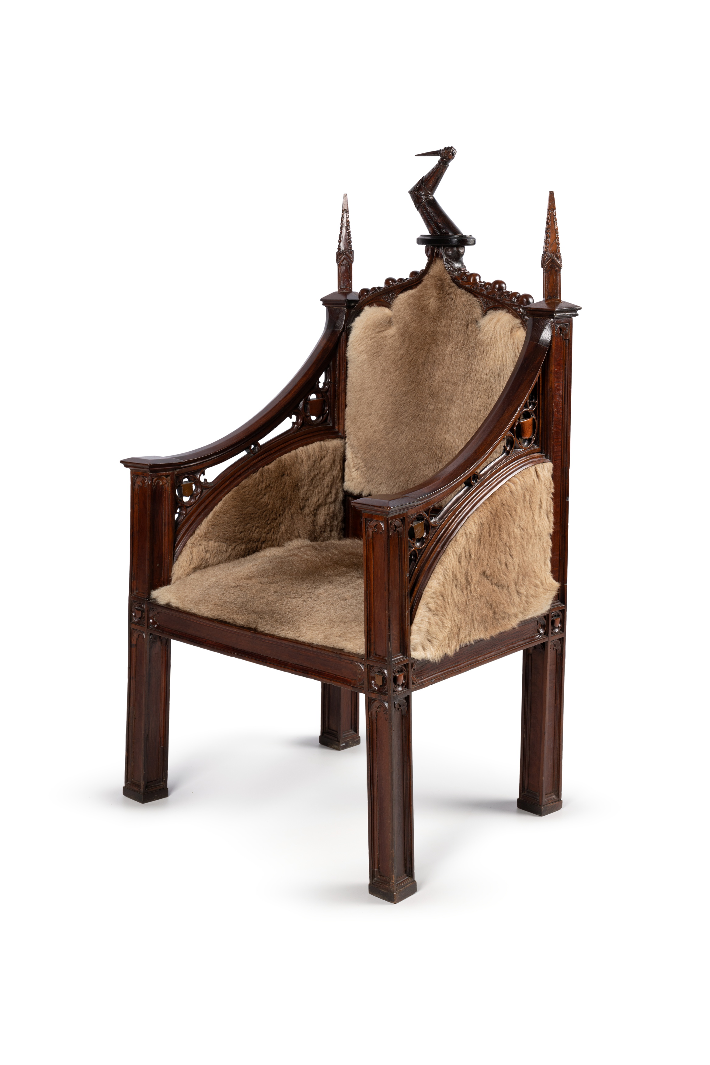 Armchair owned by Governor Lachlan Macquarie
