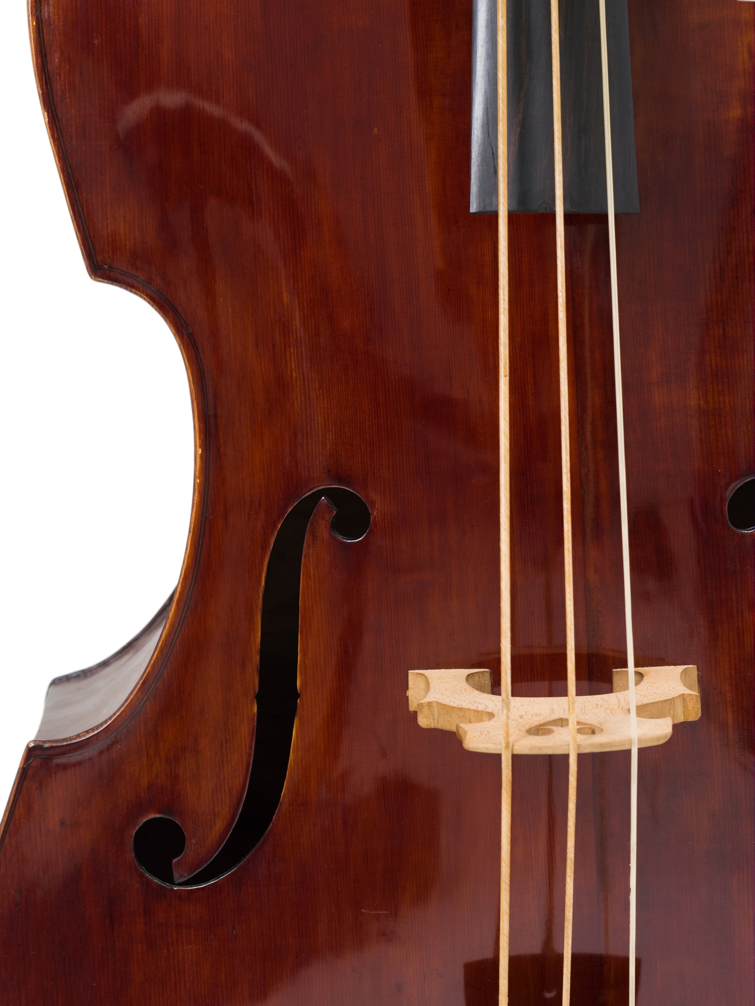 Double bass made by John Devereux