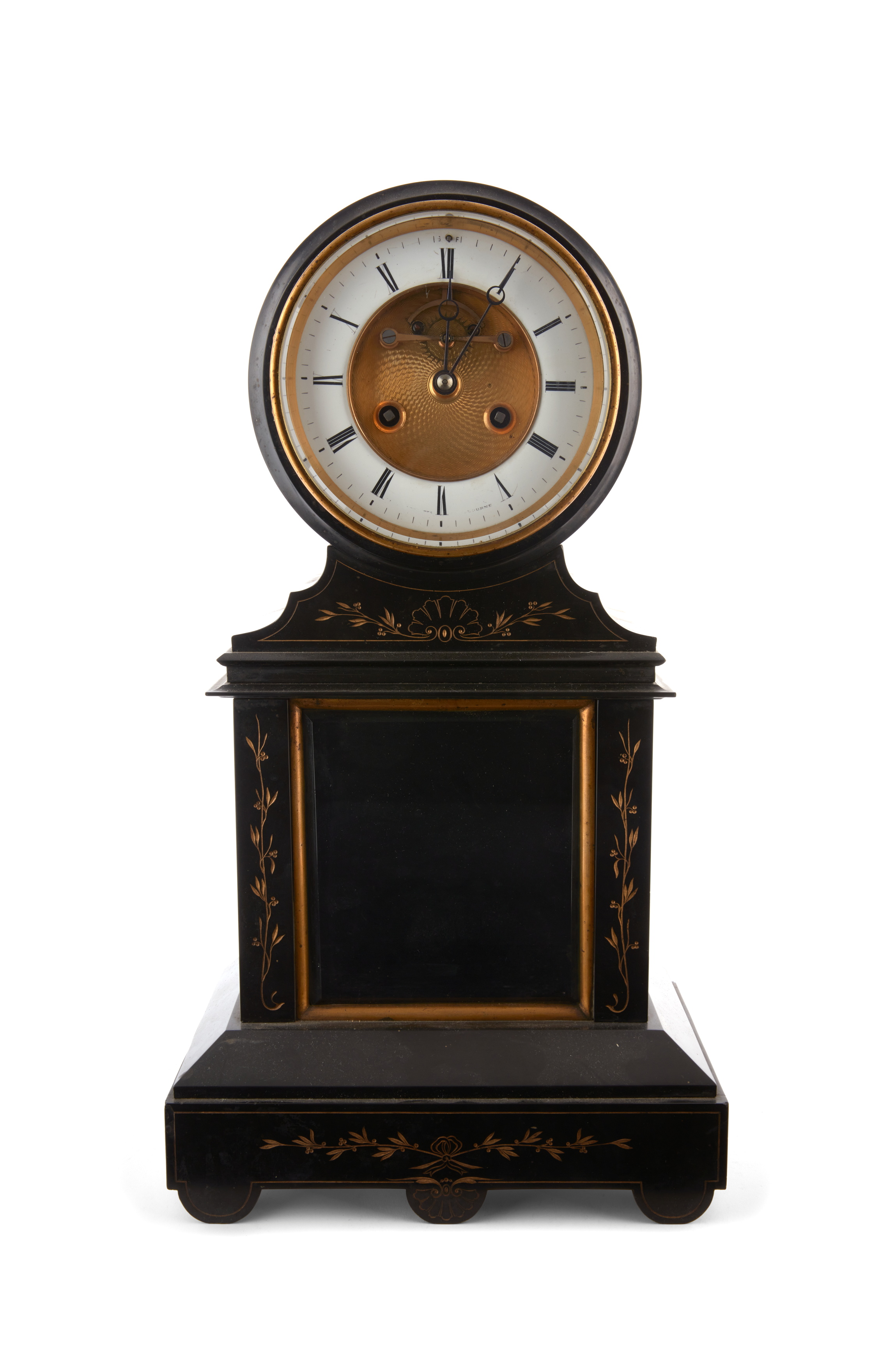French marble striking clock