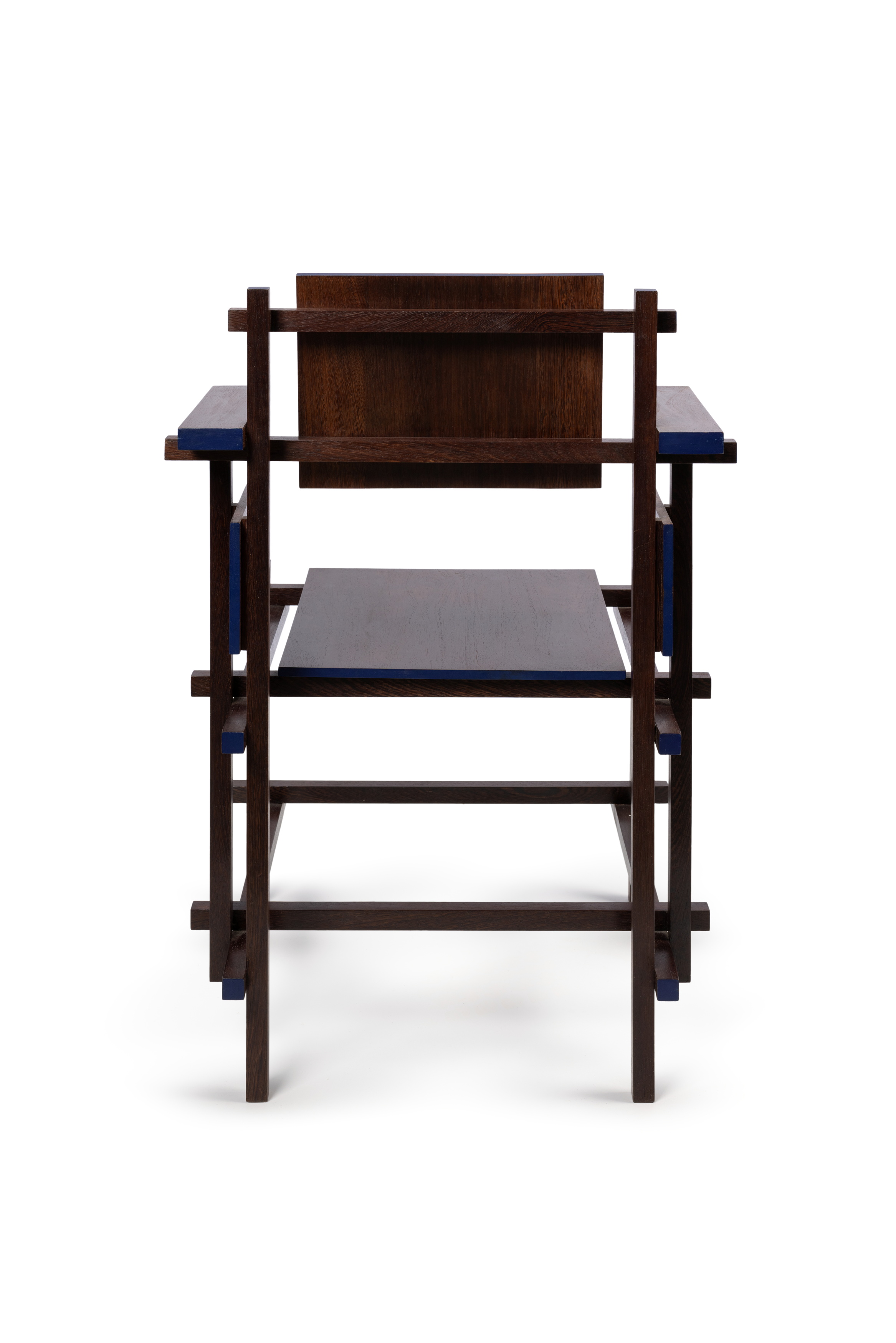 Armchair (hogestoel) designed by Gerrit Rietveld