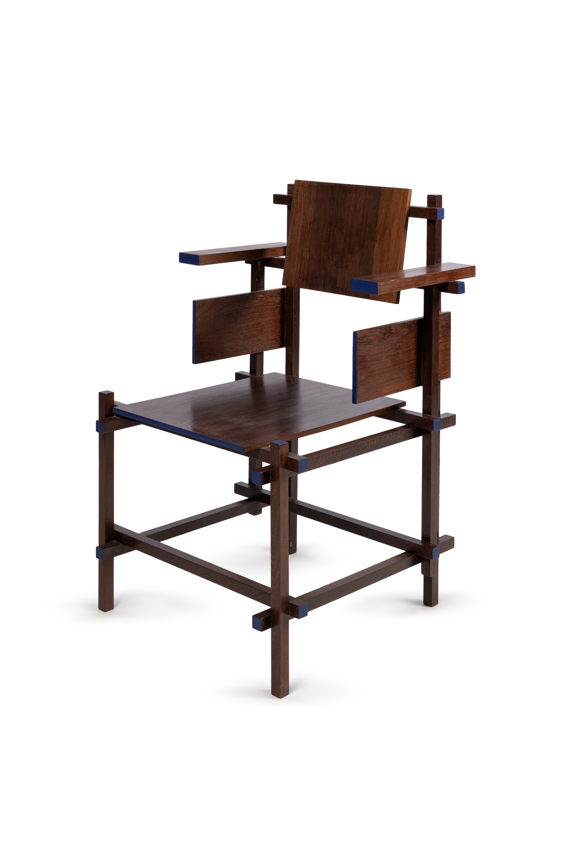 Armchair (hogestoel) designed by Gerrit Rietveld