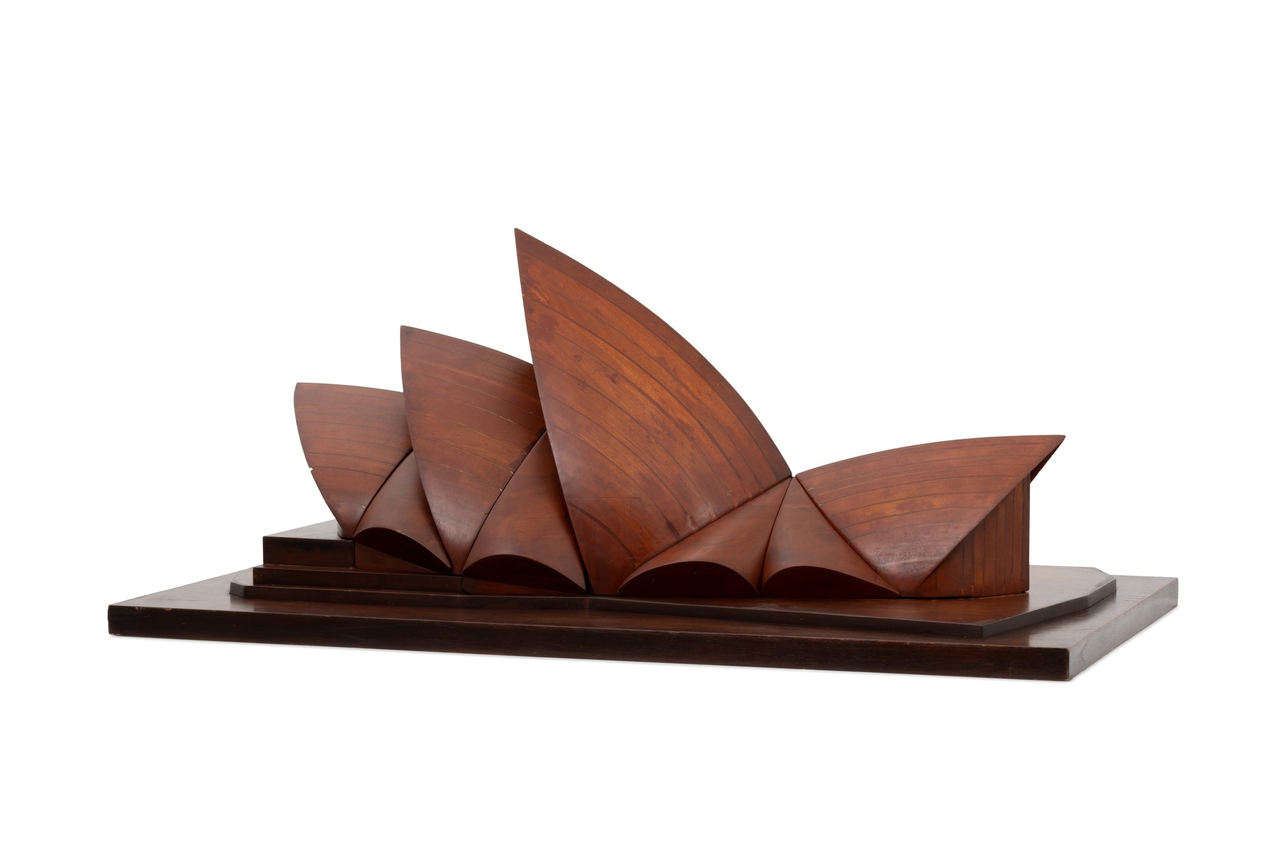 Architectural model, Sydney Opera House, wind tunnel test, 1960