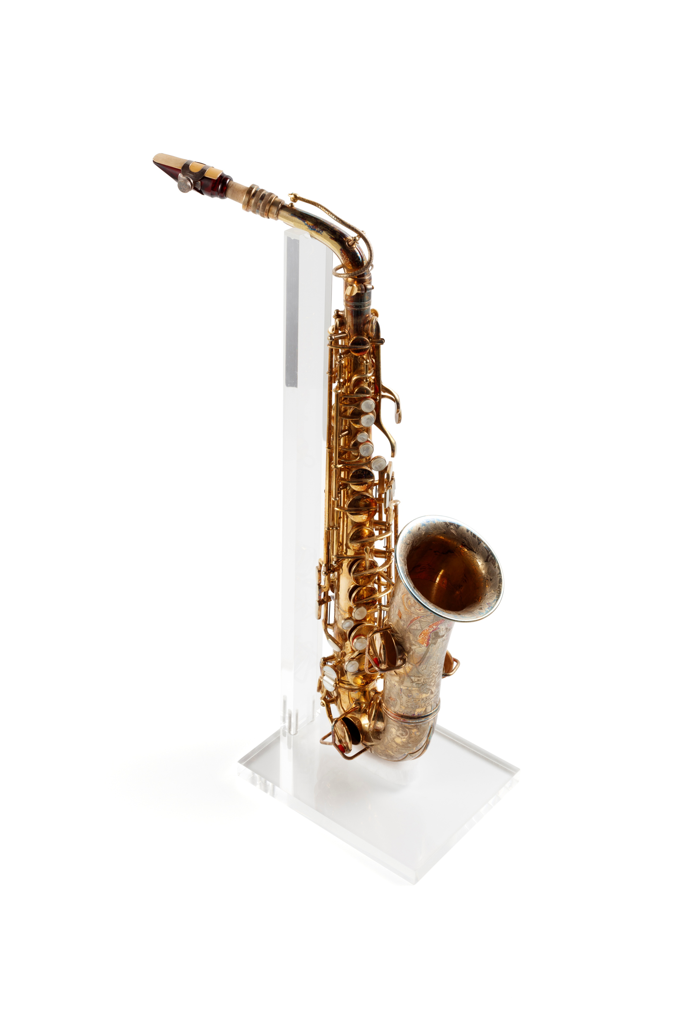 Alto saxophone by J E Becker