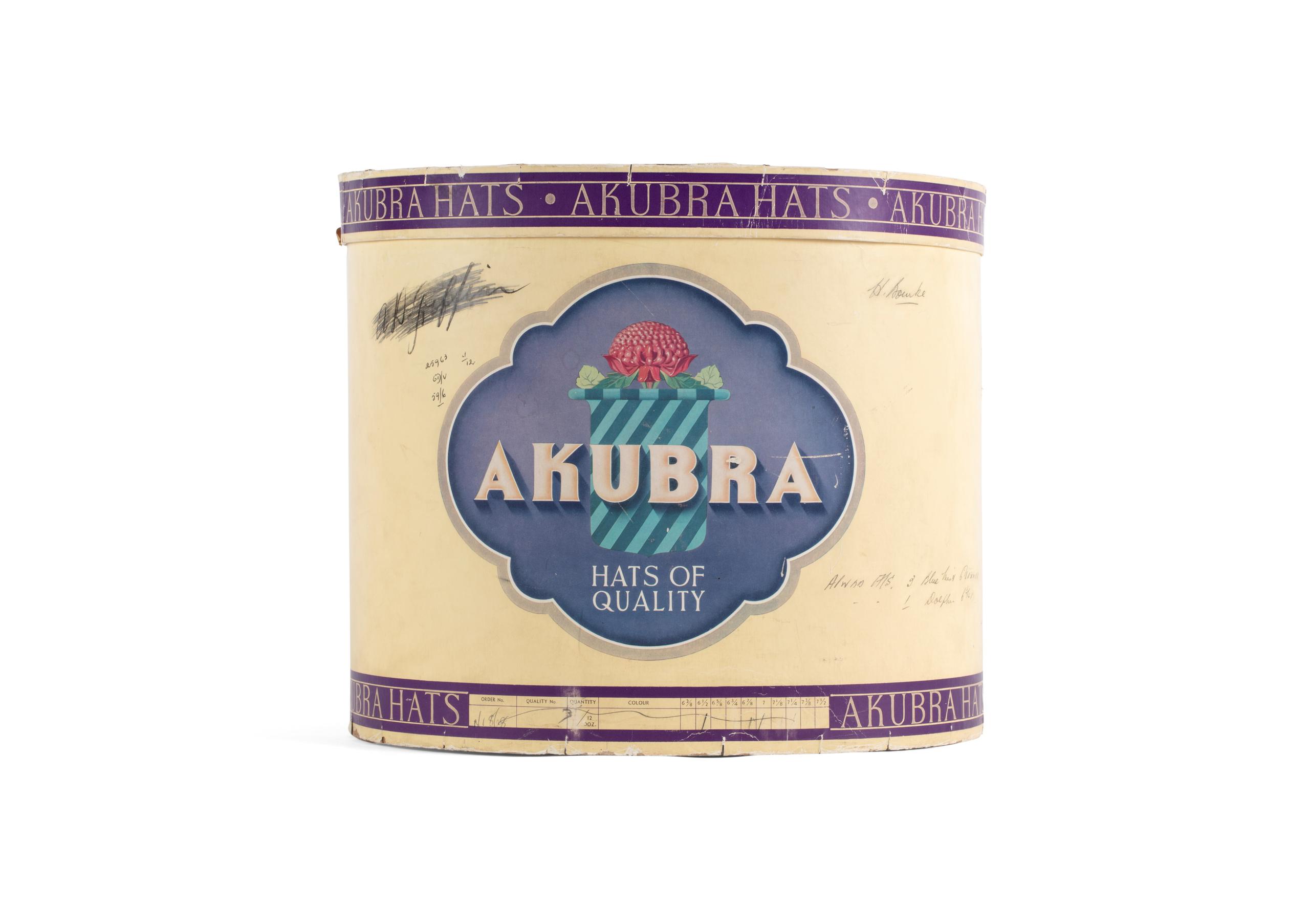 Powerhouse Collection Akubra hat box