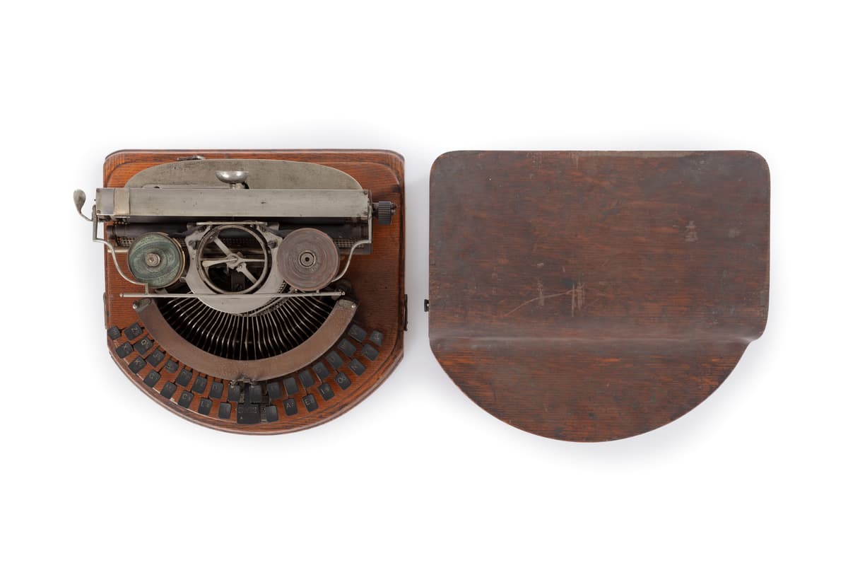 Powerhouse Collection - Hammond typewriter with keyboard, 1884