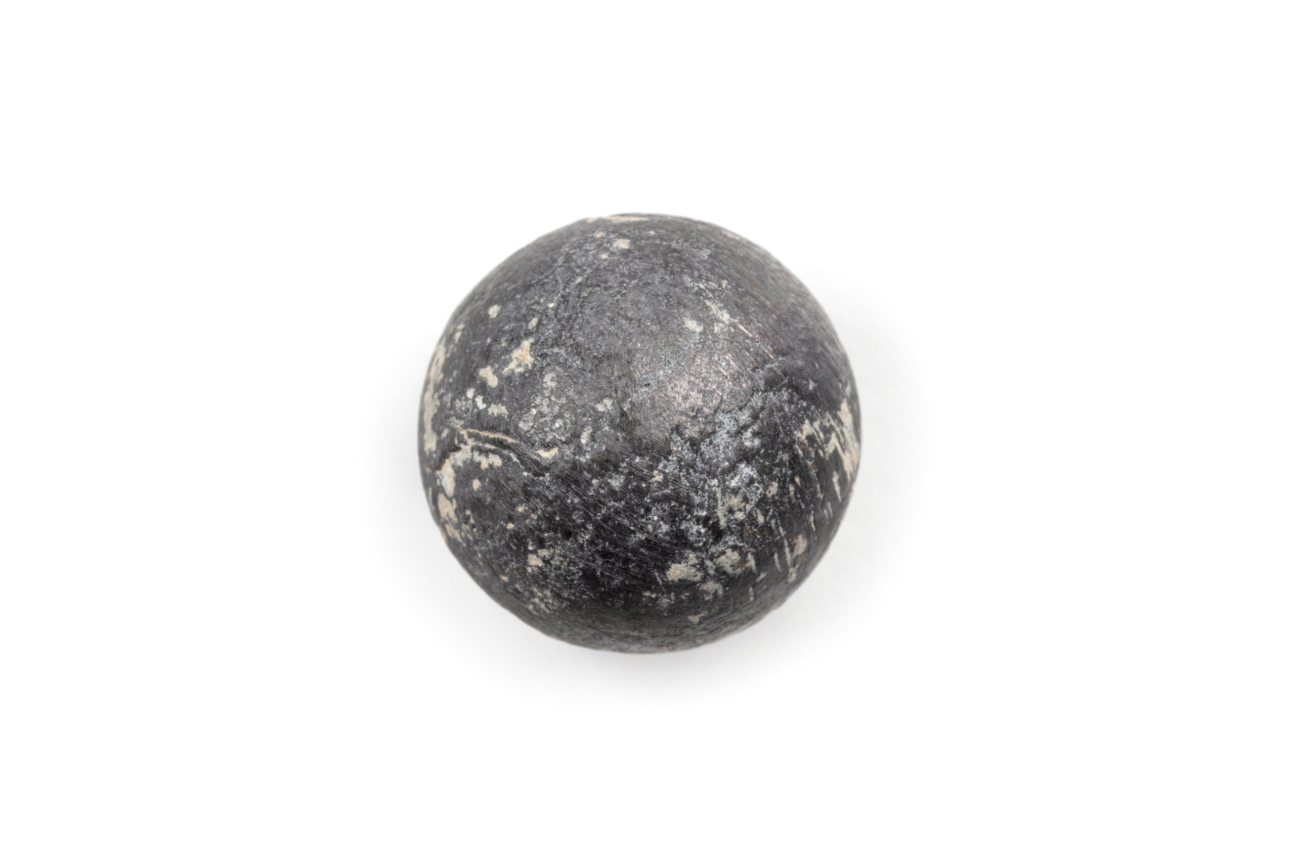 Spherical lead ball from a Potts & Hunt double barrelled carbine