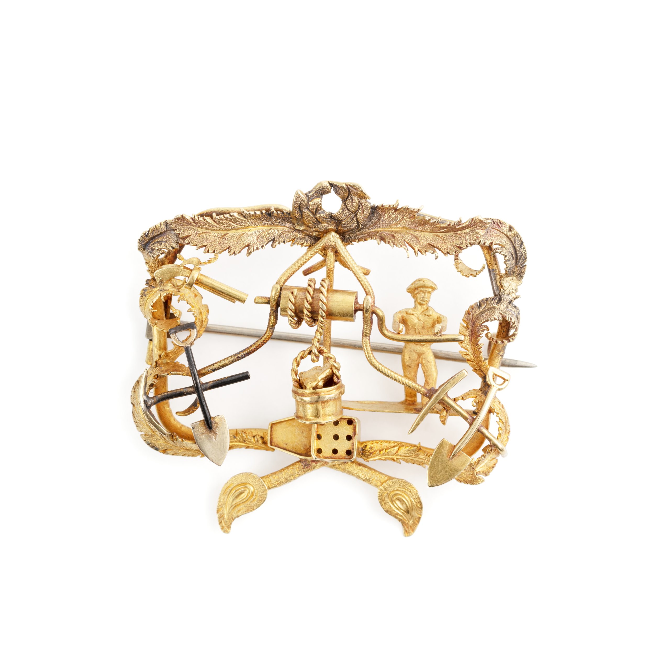 Goldfields brooch commissioned by Edward Austin