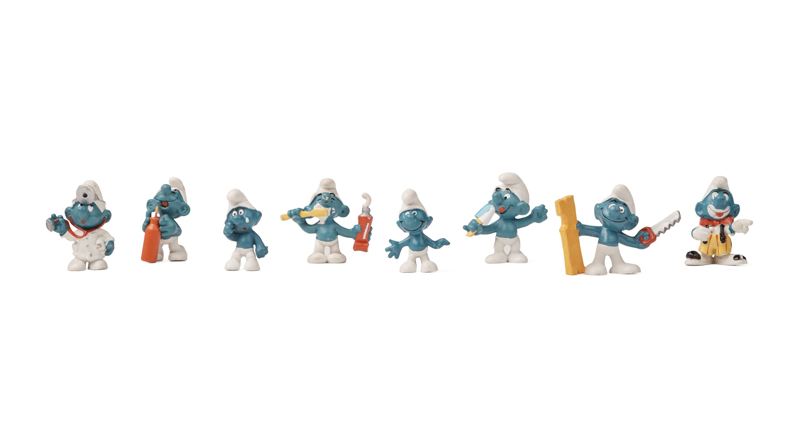 Smurf figures