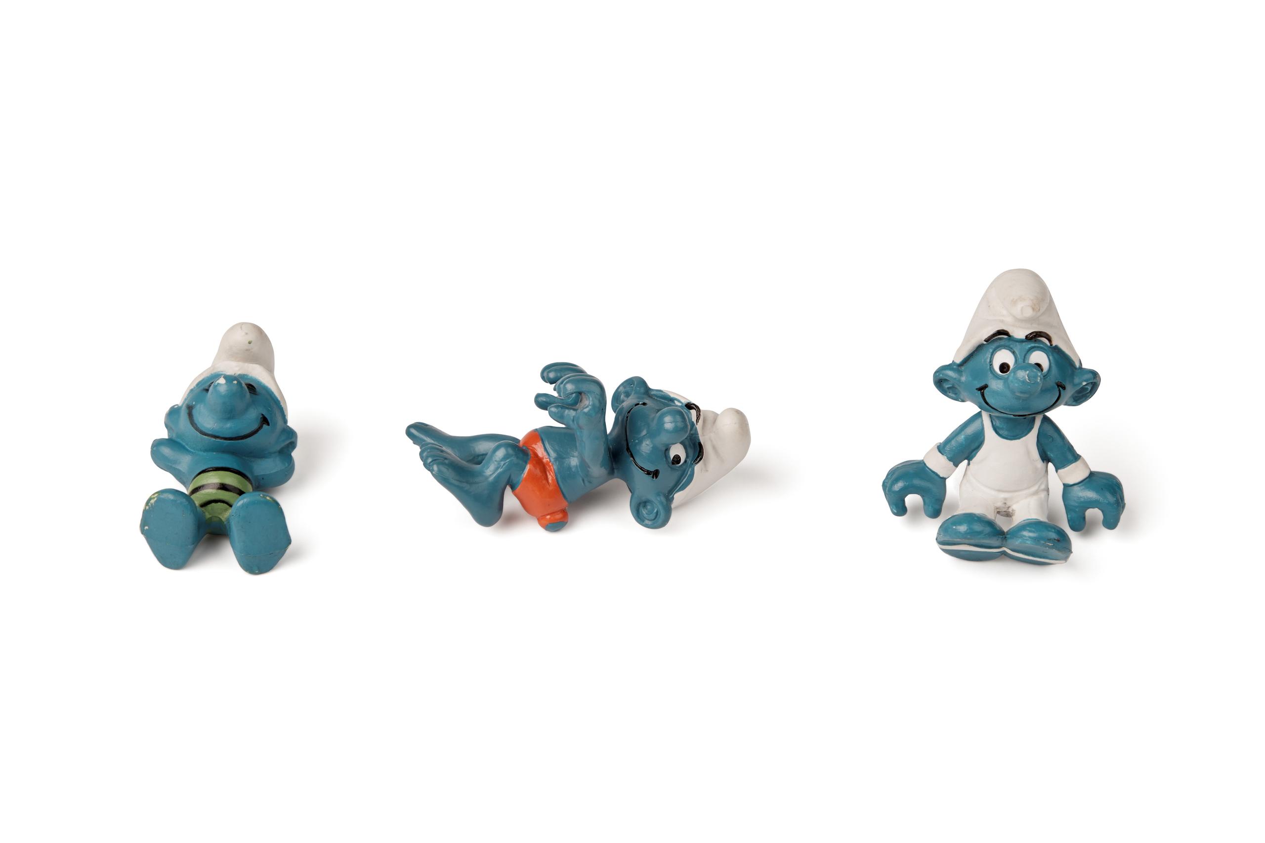 Smurf figures