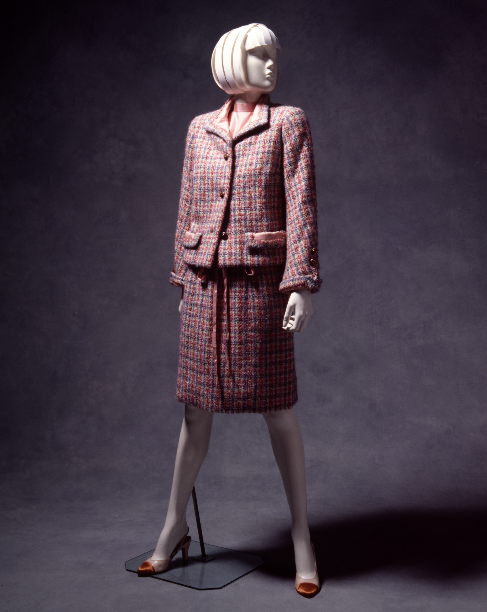 Chanel Copy By Davidow Tweed Suit, F/w 1967