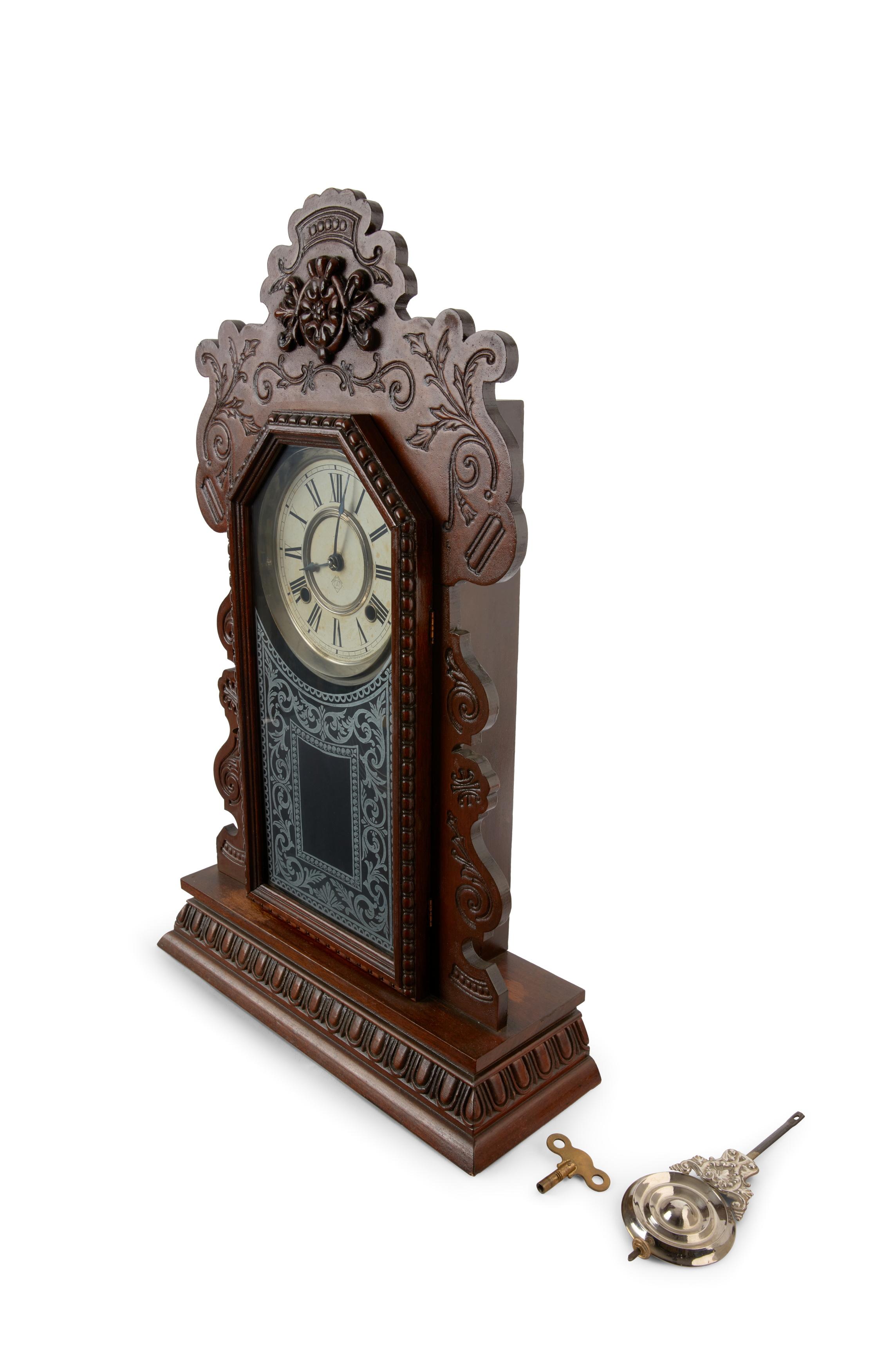 Powerhouse Collection - Mantel clock made by Ansonia Clock Co