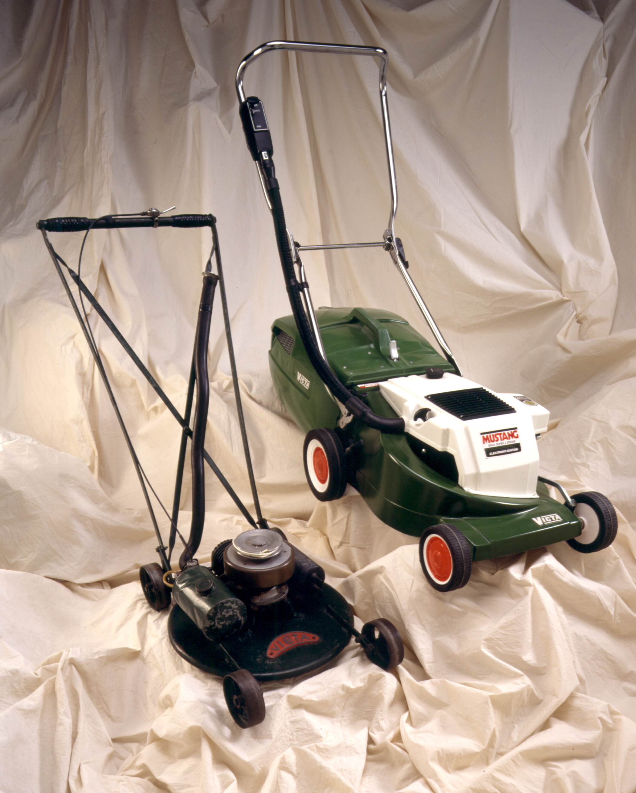 Victa lawnmower, first off the production line
