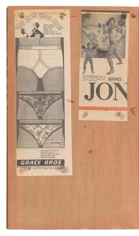 Jockey Advertisements in Newspaper collection