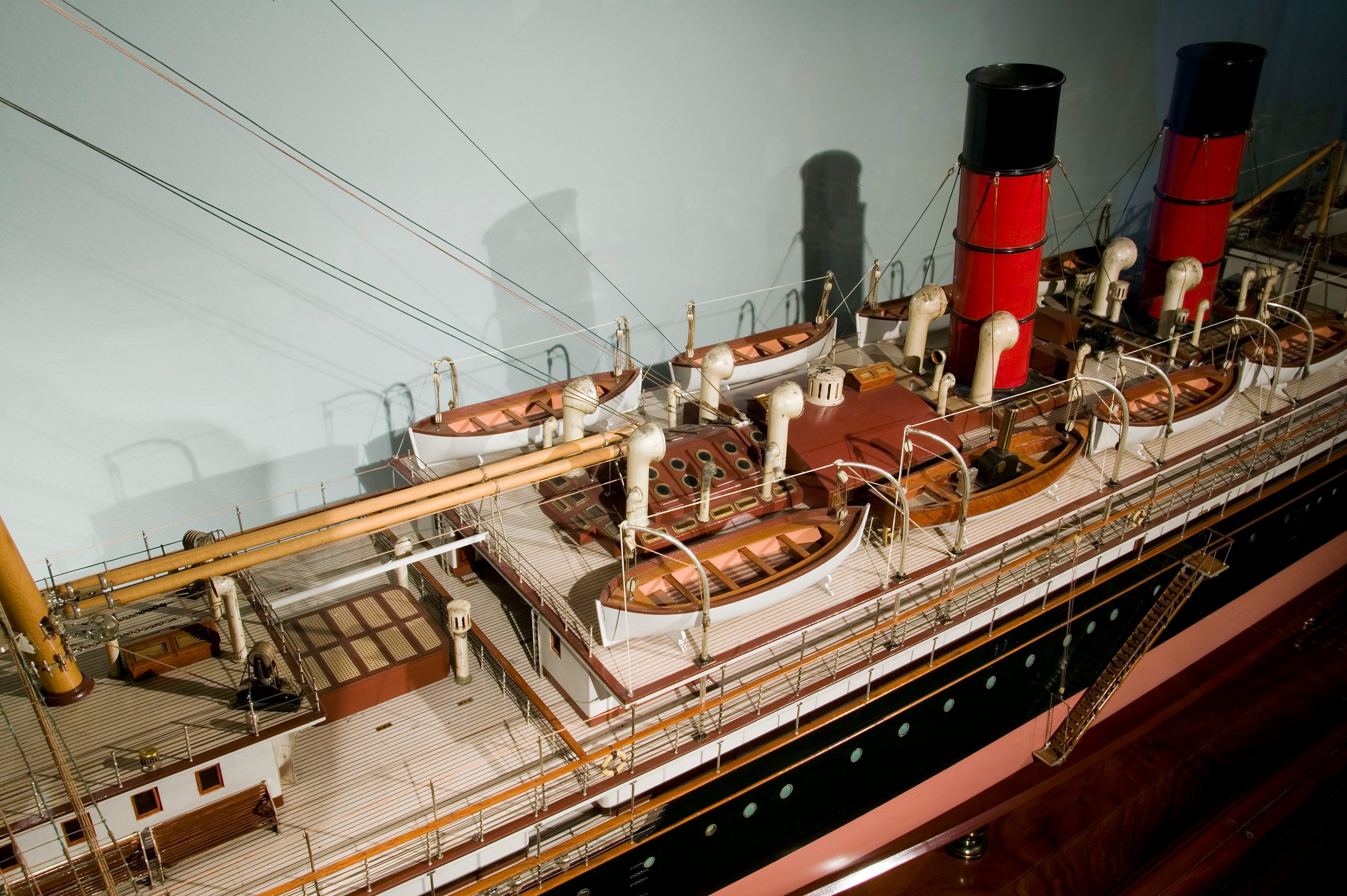 Ship model; steel turbine steamer "Maheno".