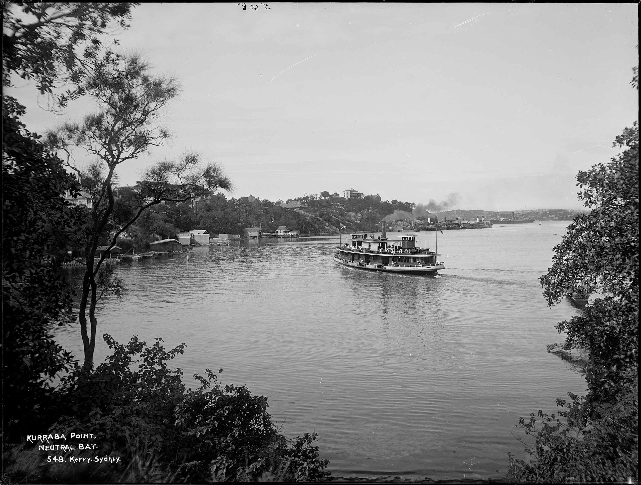 Photograph of Kurraba Point, Neutral Bay, NSW, 1905-1907