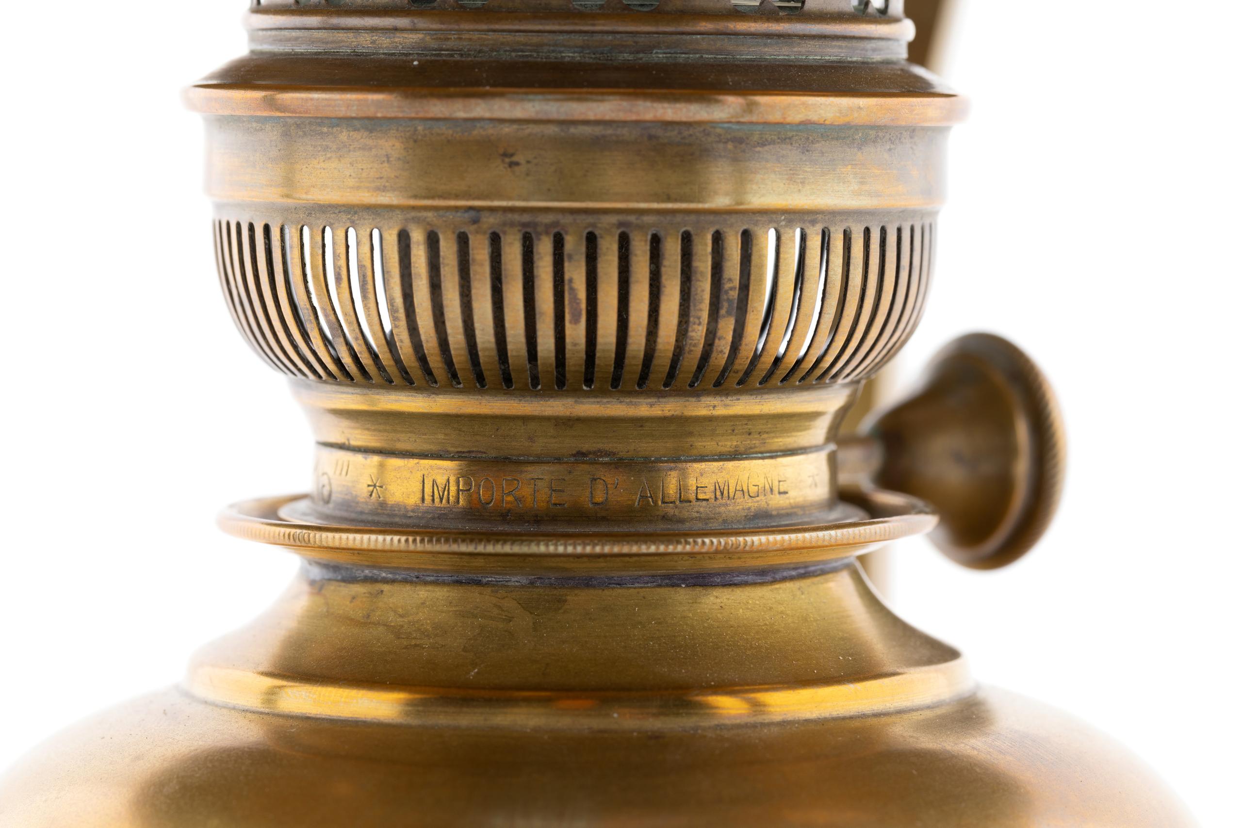 Powerhouse Collection French table lamp with German Matador
