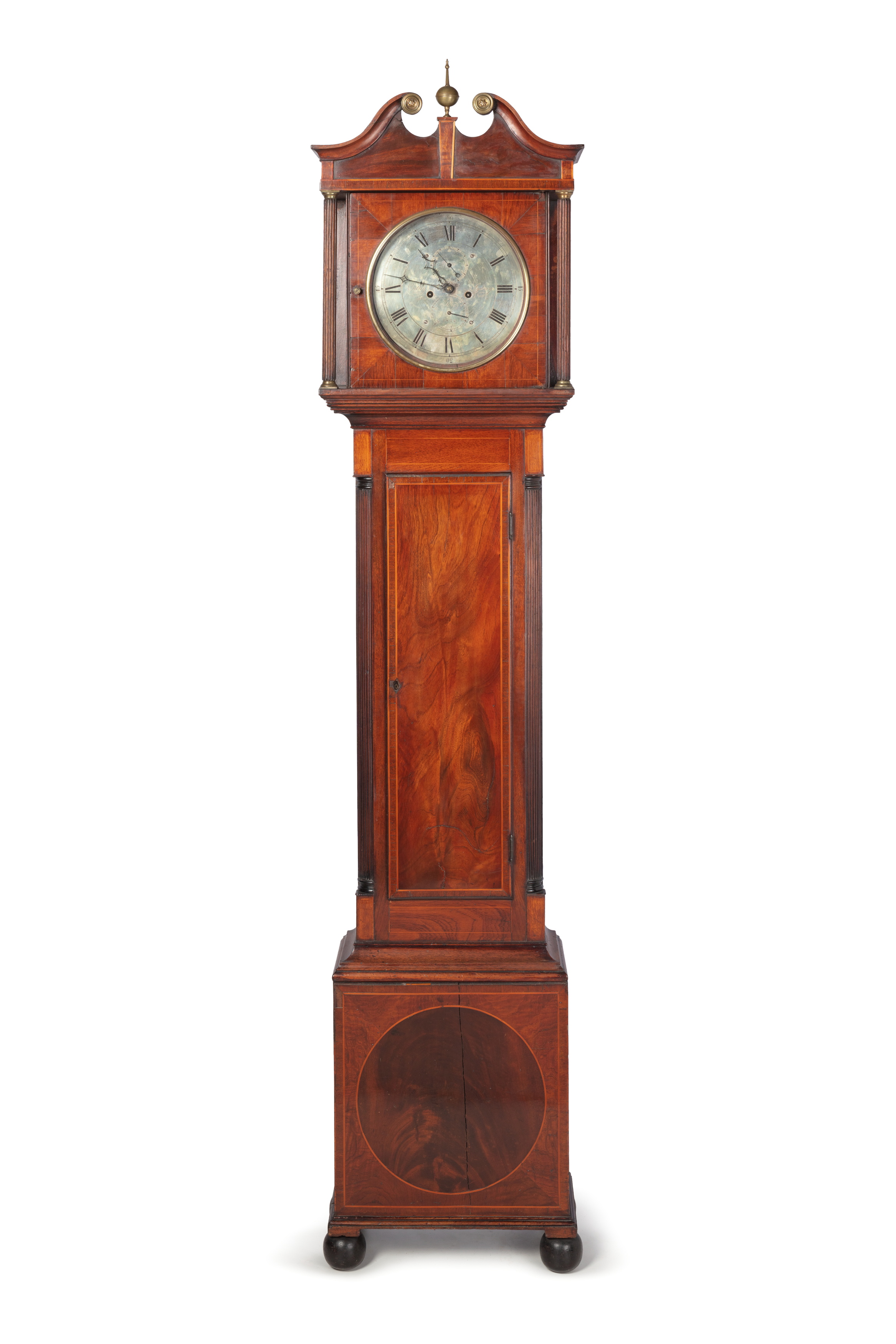Longcase clock by James Oatley