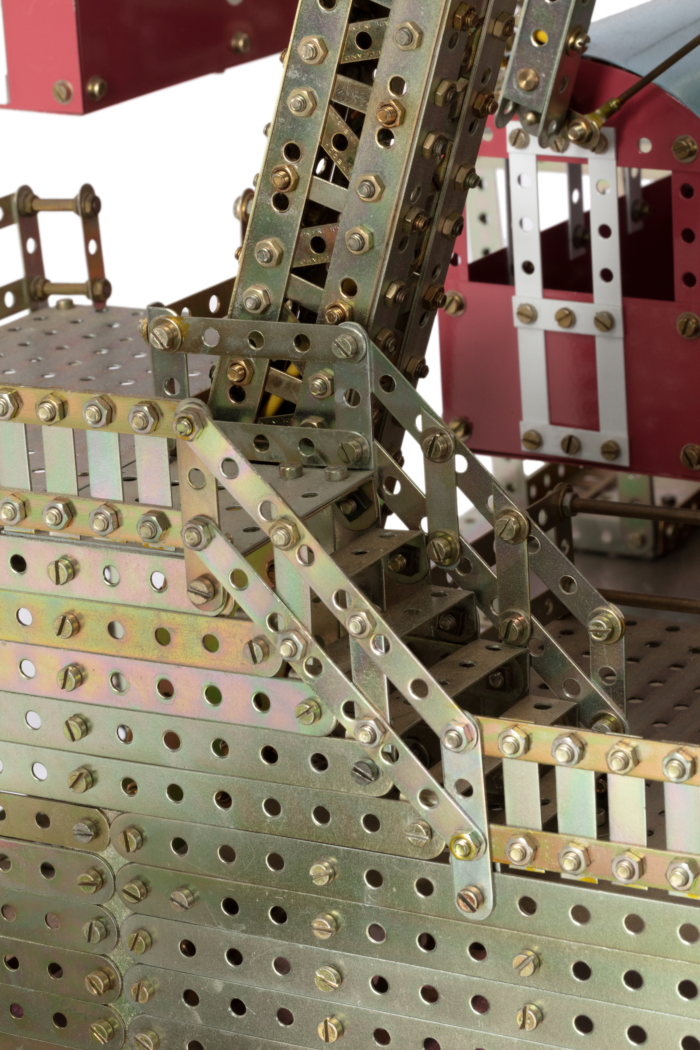 Large Meccano model of ferris wheel in Vienna