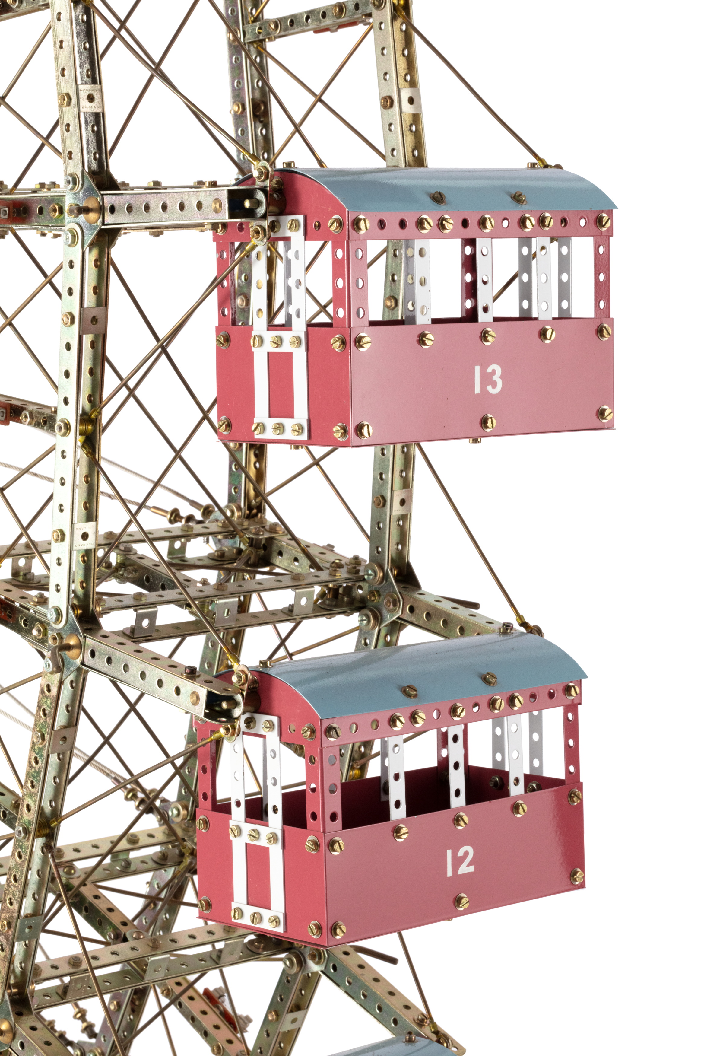 Powerhouse Collection - Large Meccano model of ferris wheel in Vienna