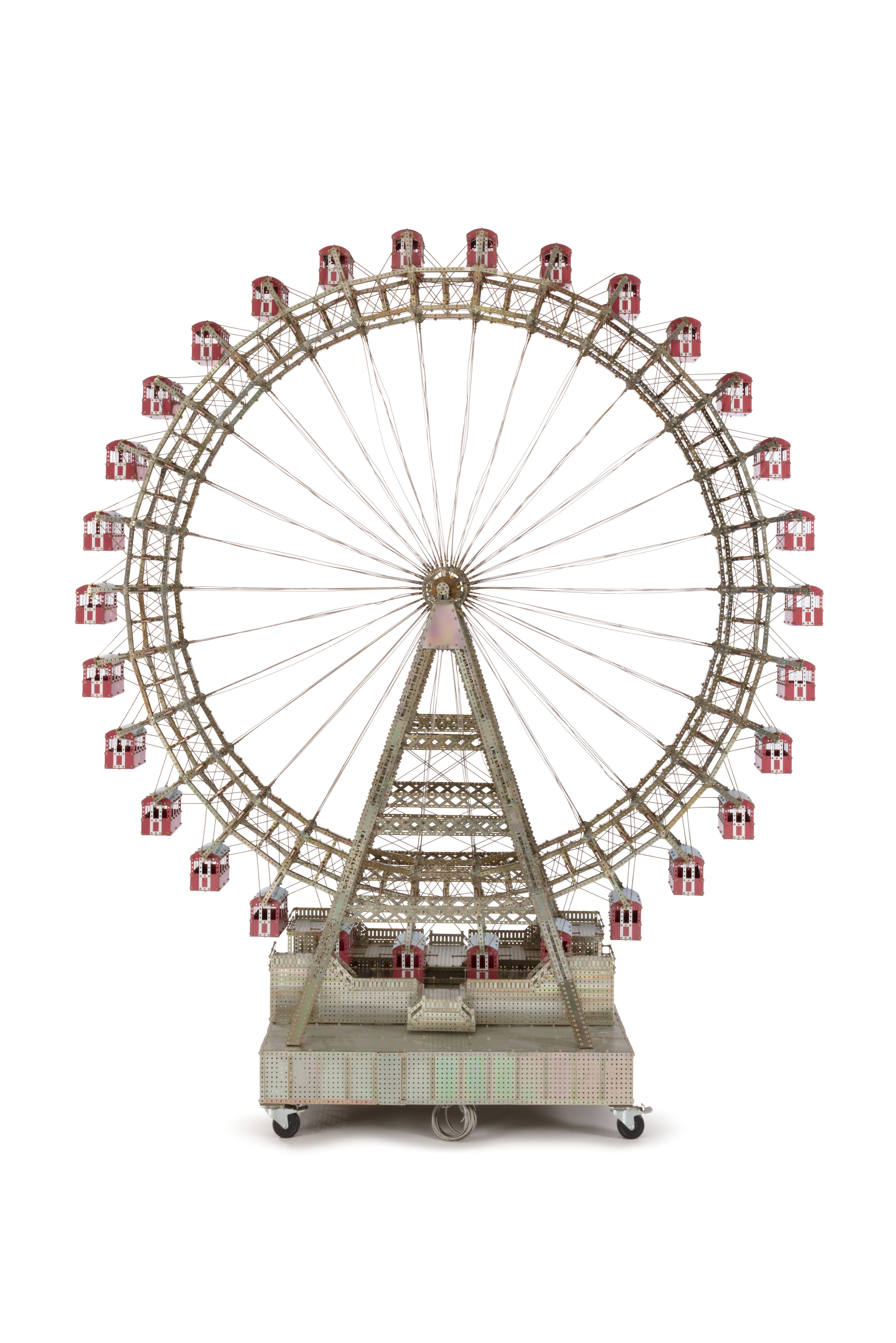 Powerhouse Collection - Large Meccano model of ferris wheel in Vienna