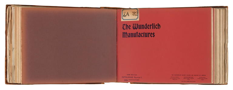 Wunderlich 'Steel Manufactures' catalogue