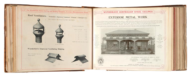 Wunderlich catalogue 'Exterior Metal Work'