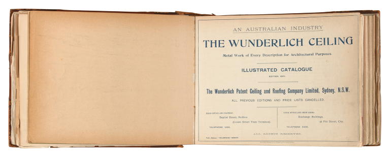 Wunderlich 'Illustrated Catalogue'