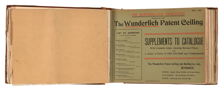 Wunderlich 'Supplements to Catalogue'
