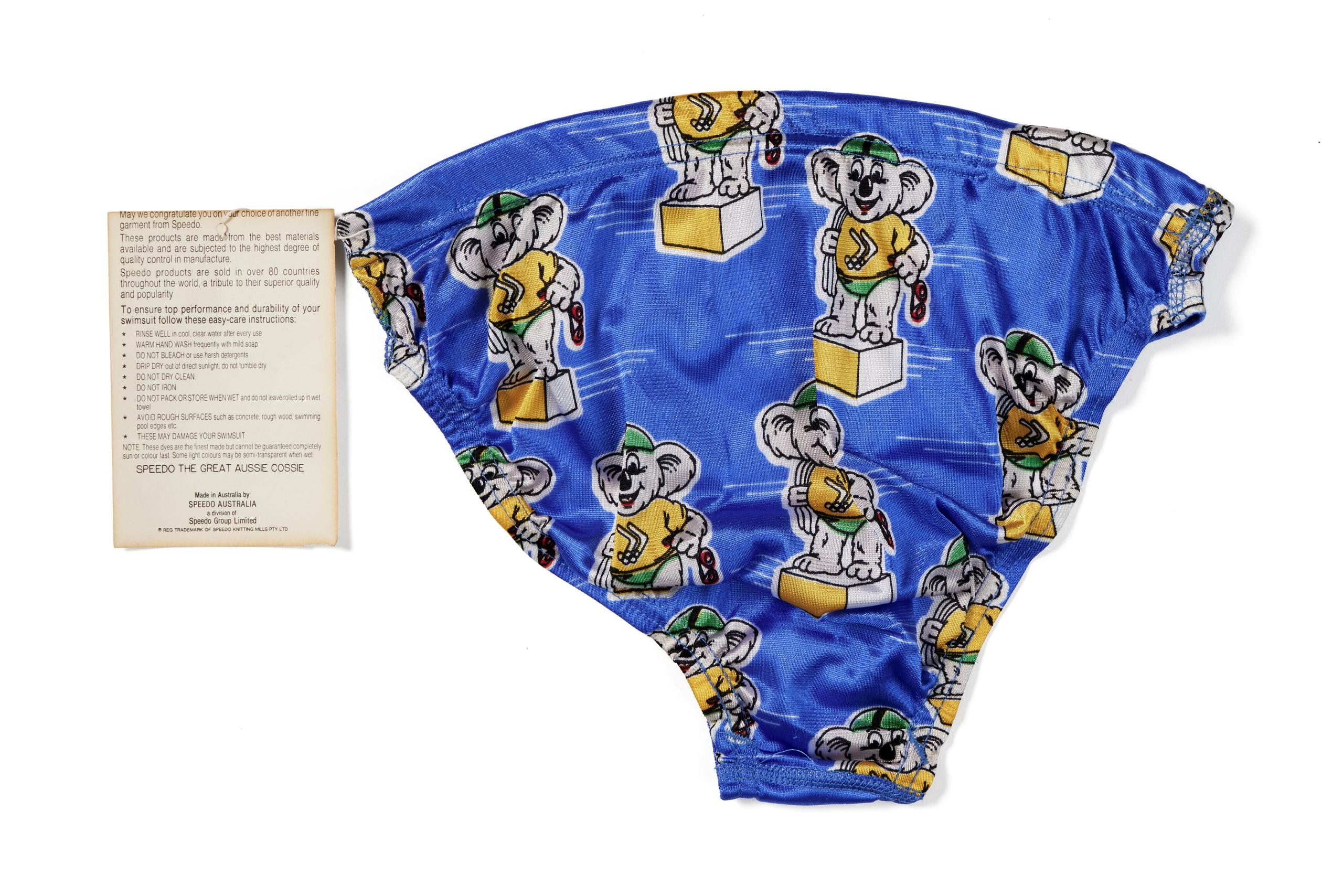 Powerhouse Collection Boys swimsuit briefs with Willy Koala
