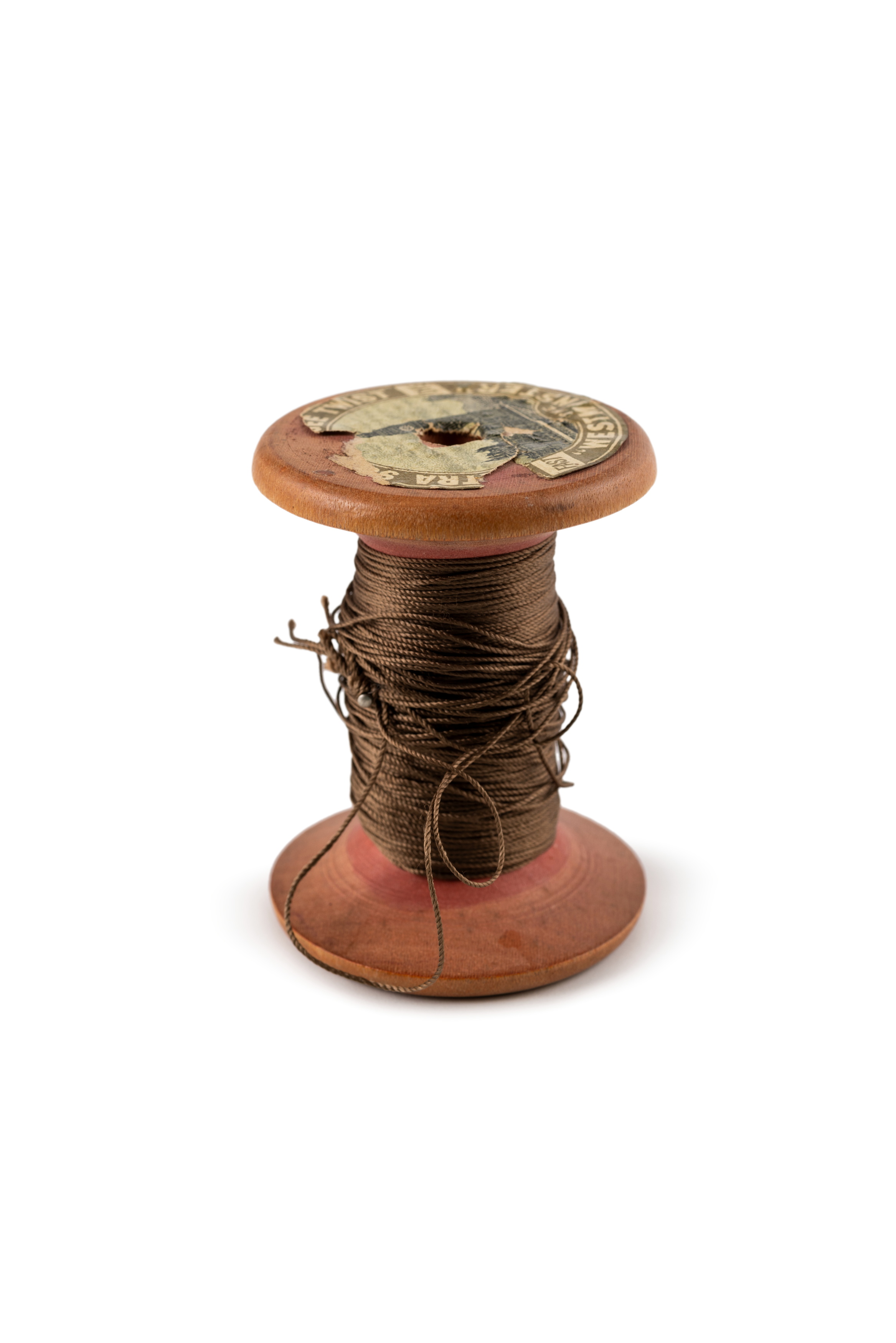 Thread reel used by Ron Gillman