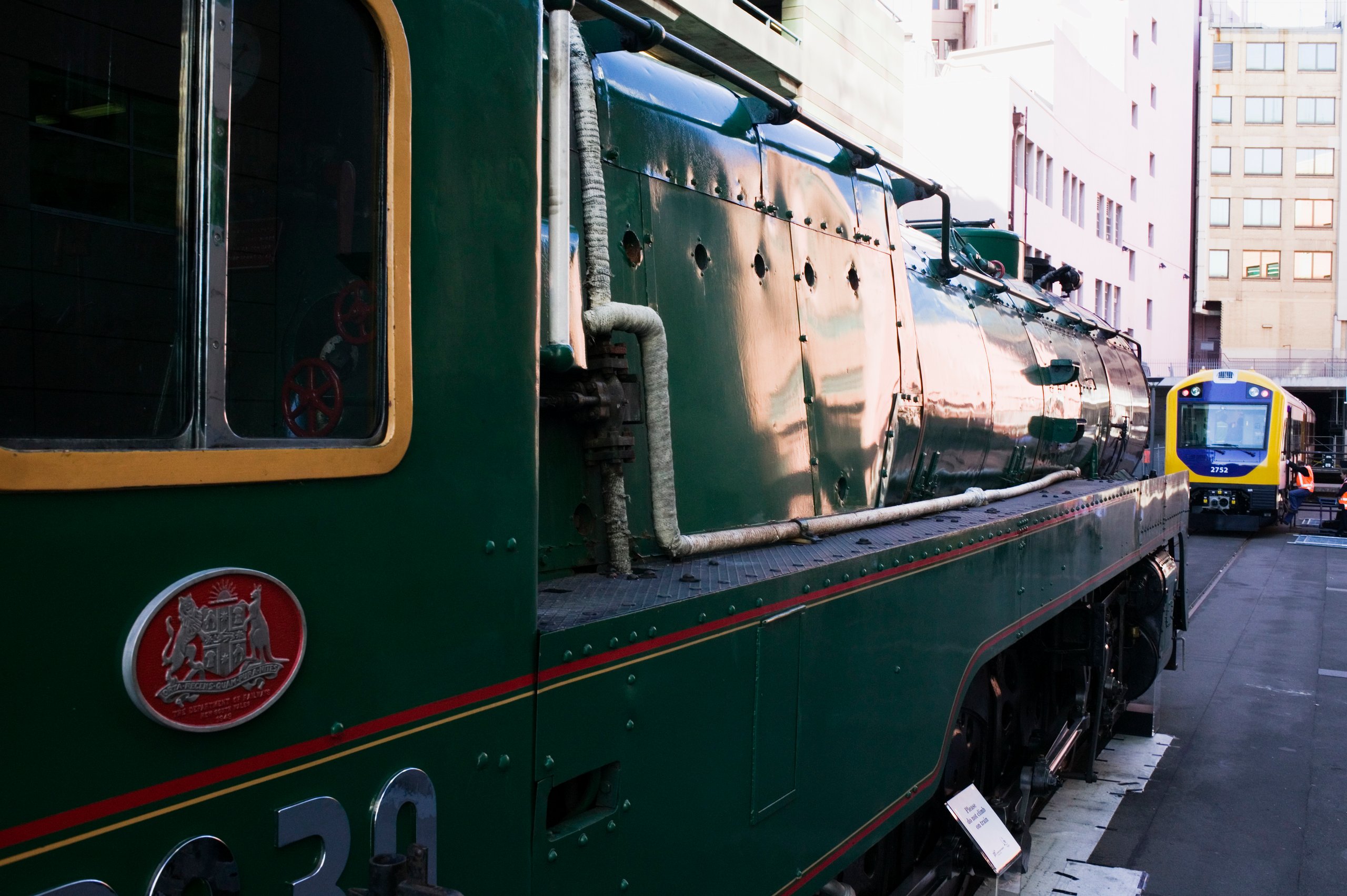 Steam locomotive No. 3830